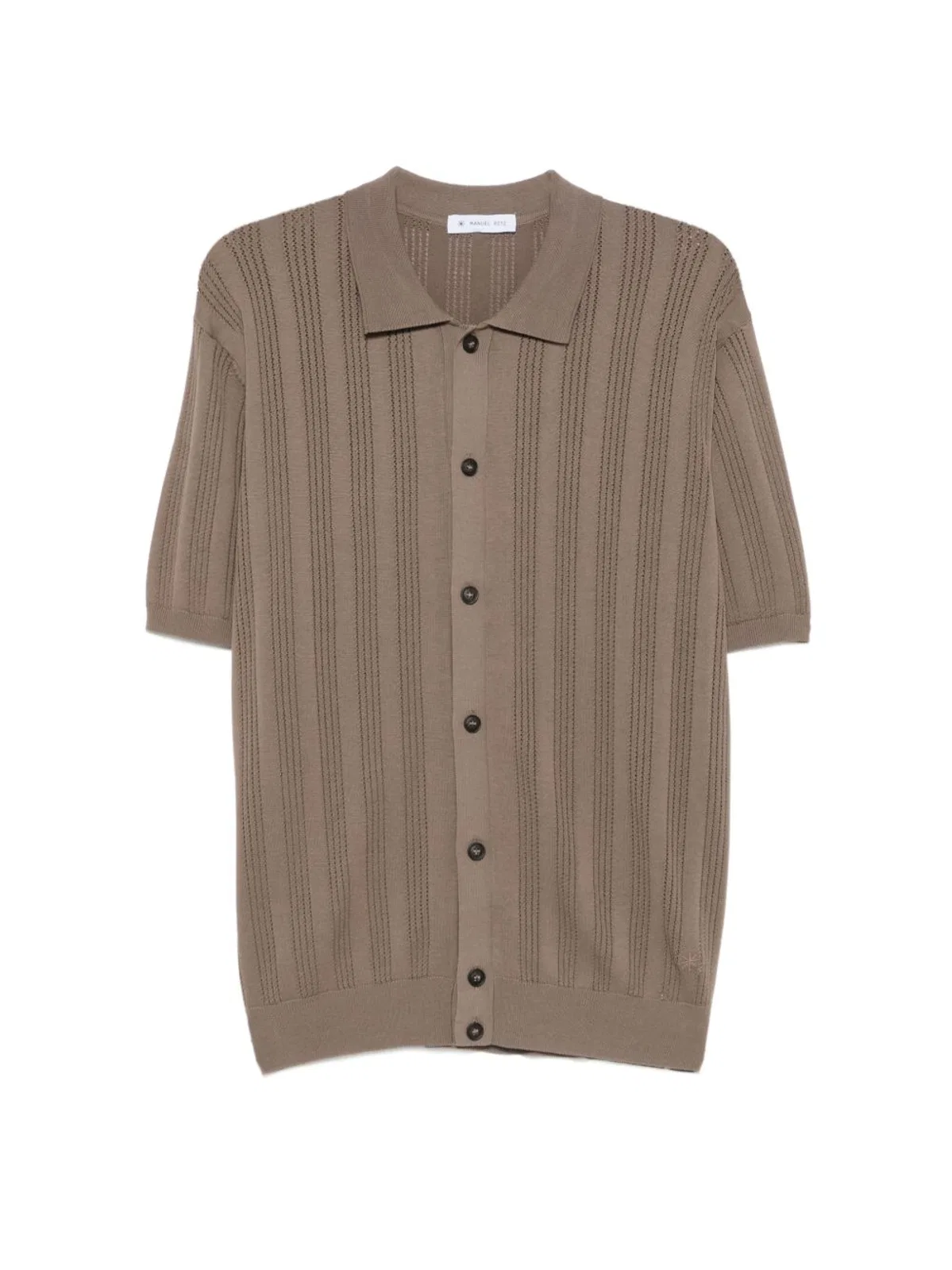 Manuel Ritz Beige Cotton Tee Shirt