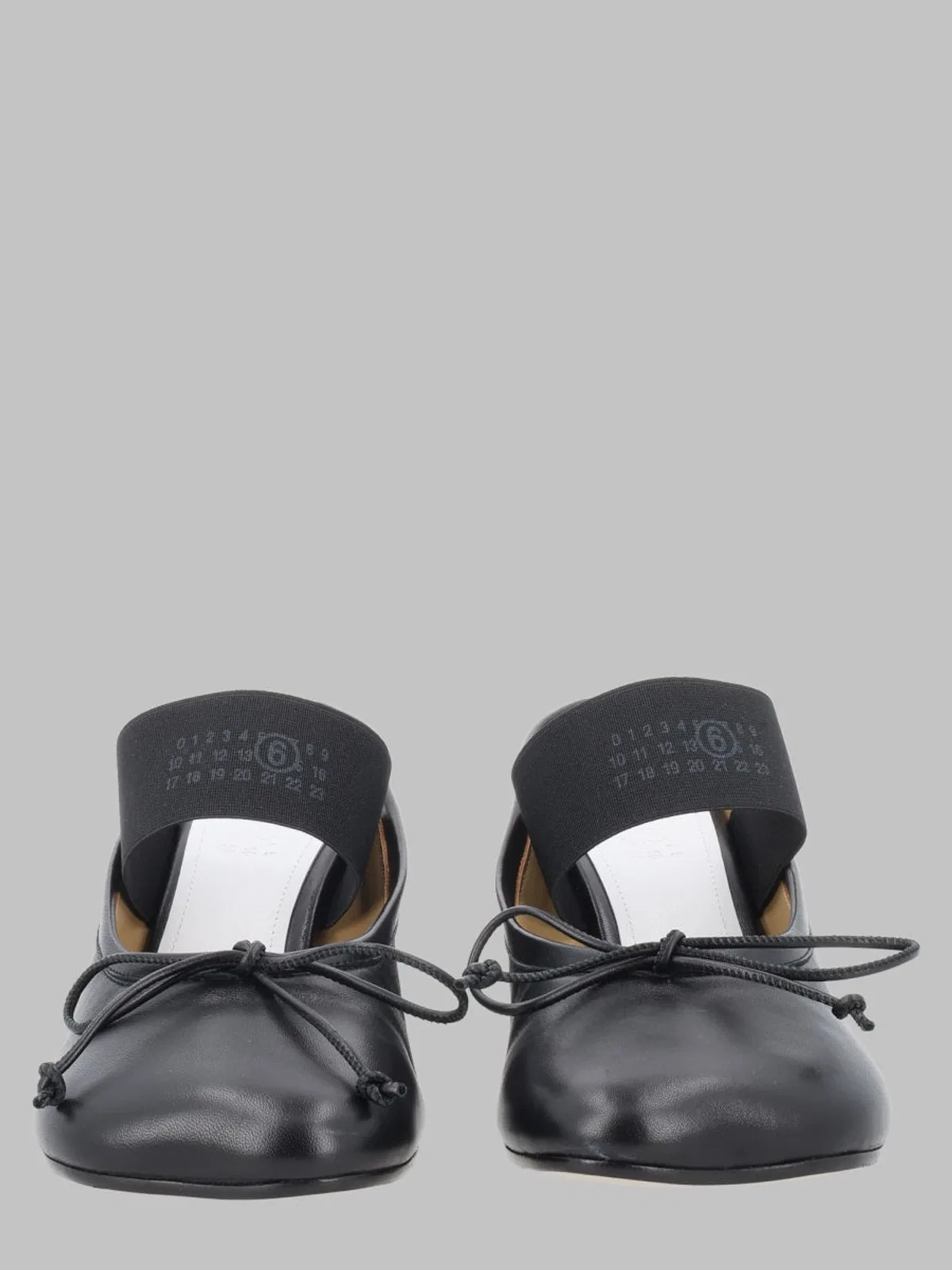 Mm6 Maison Margiela Sandalo "Numeric Anatomic" Con Tacco
