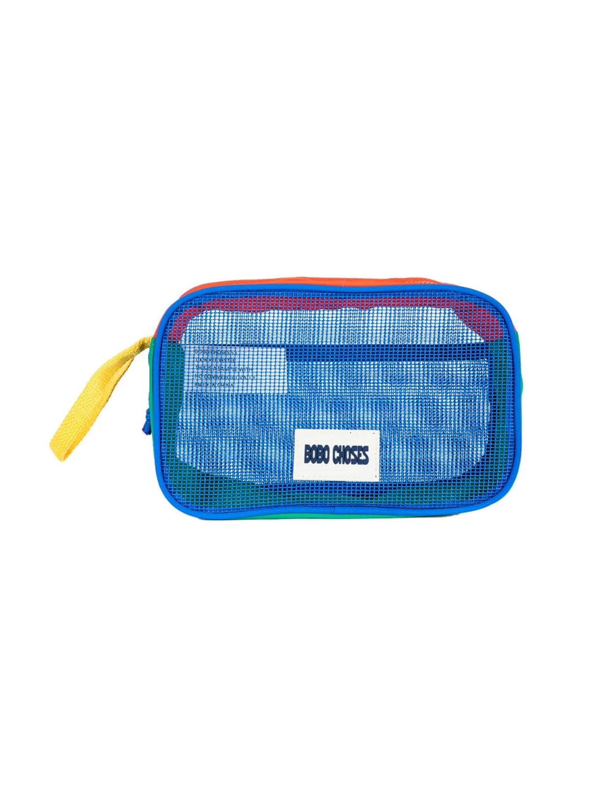 Bobo Choses "color Block Mesh" Clutch Bag In Multicolor