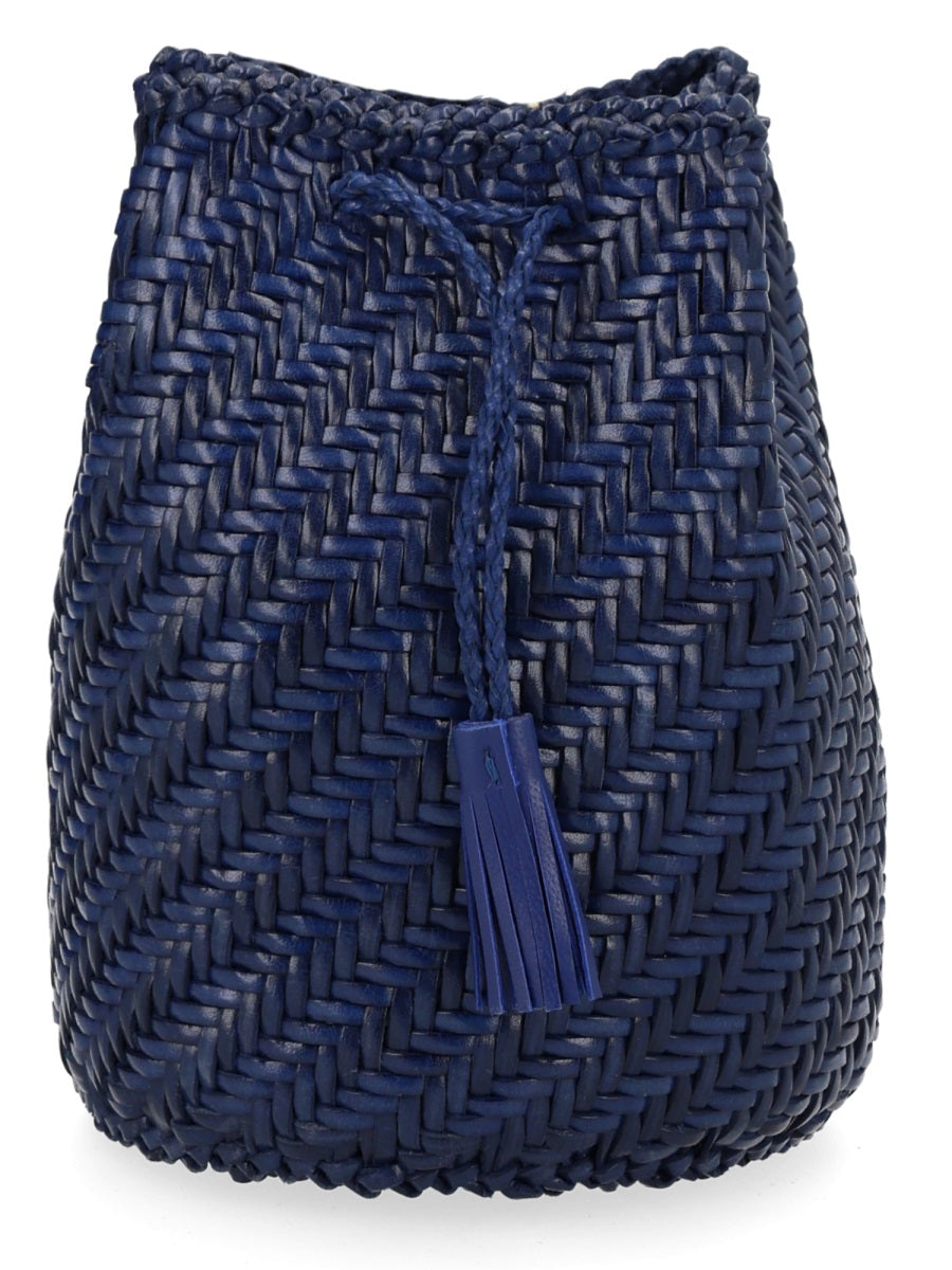 Borsa "Pompom Double Jump Tan"