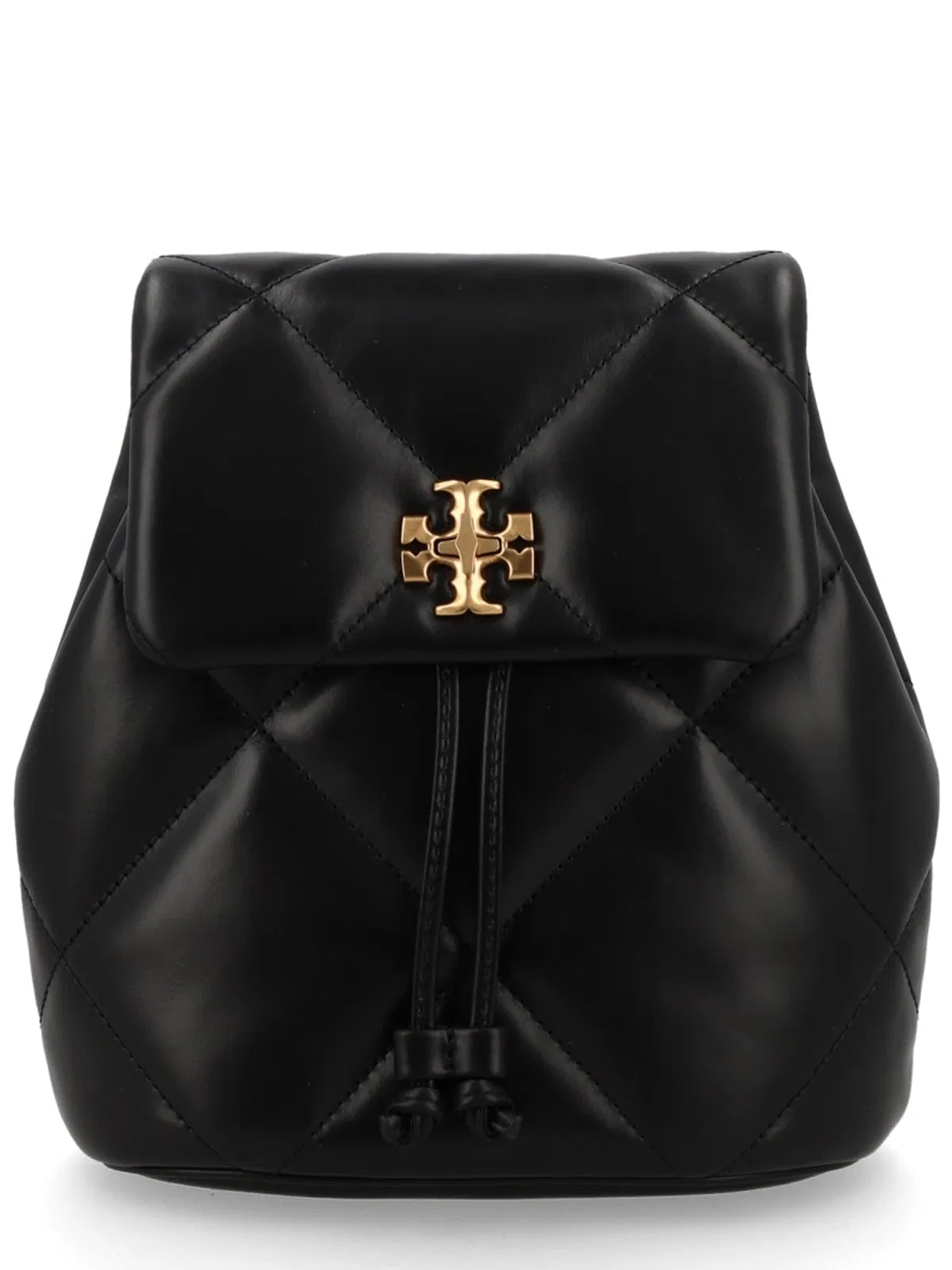 Tory Burch Kira Diamond Small Leather Backpack In Blue