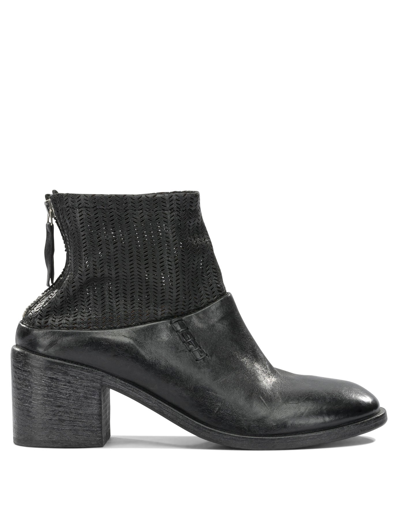 70Mm Zippered Ankle Boots