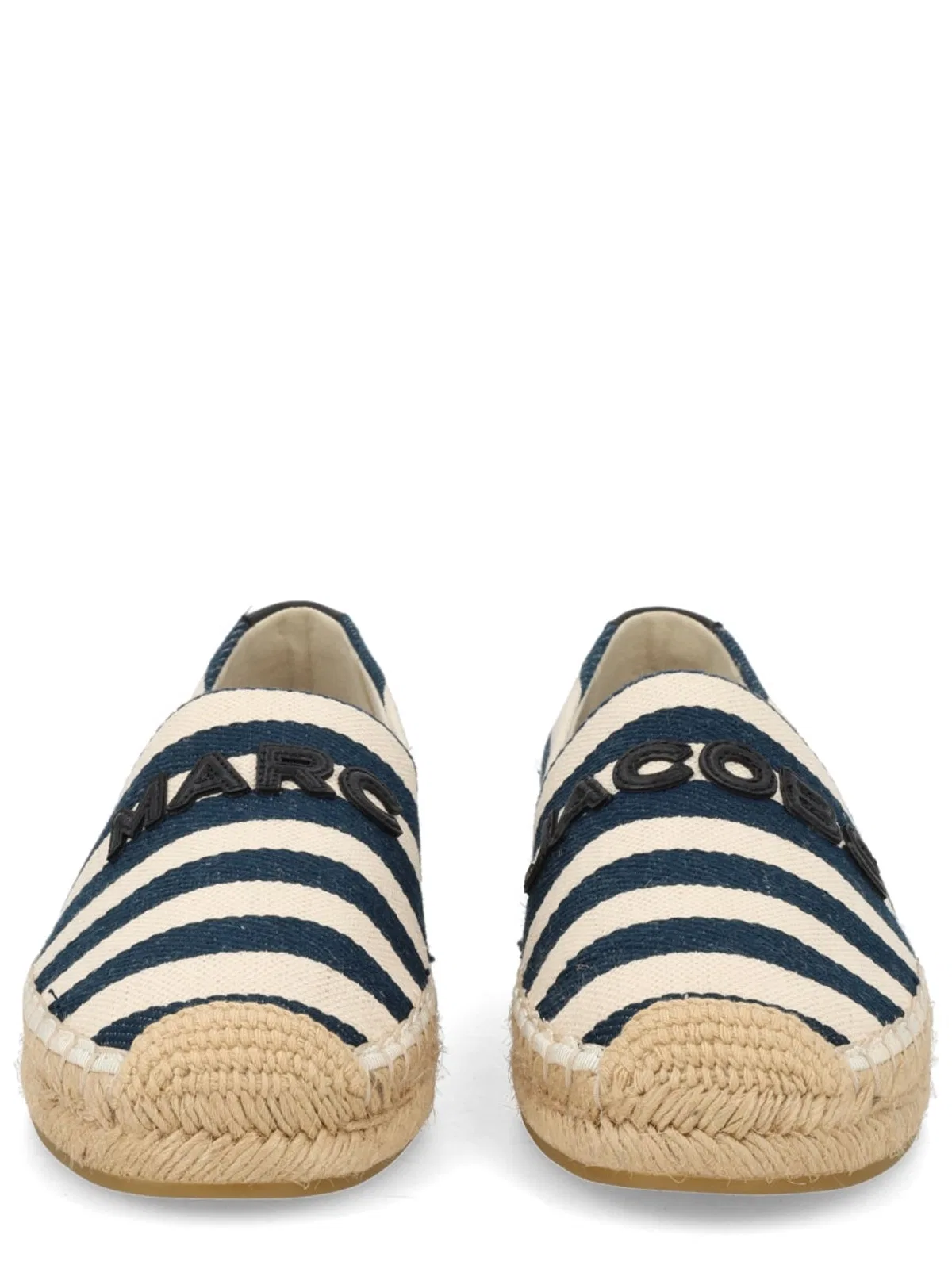 Marc Jacobs Espadrilles Jute Sole Round Toe Striped In Multi
