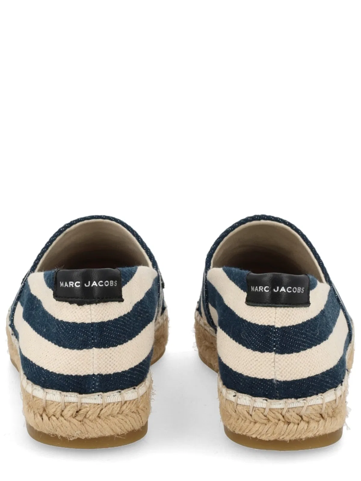 Marc Jacobs Espadrilles Jute Sole Round Toe Striped In Multi