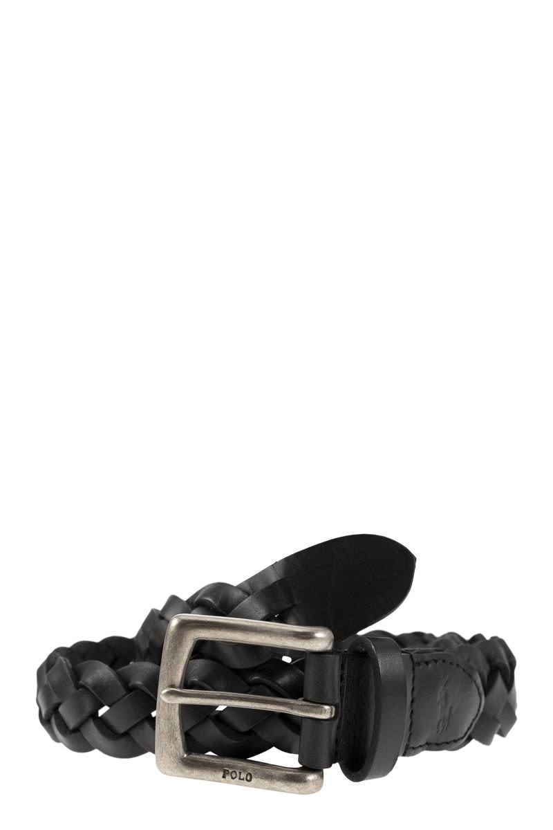 Braided Calfskin Belt