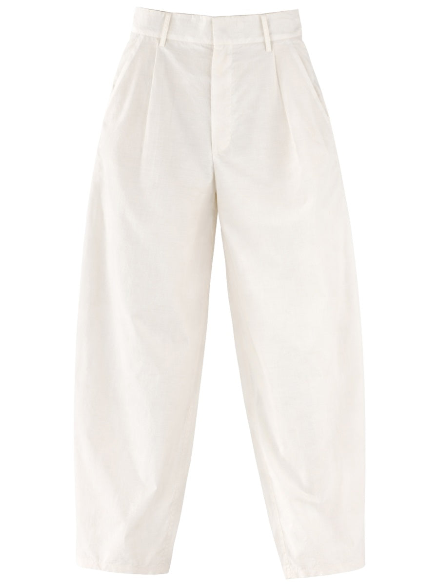Silk Tailored Pants