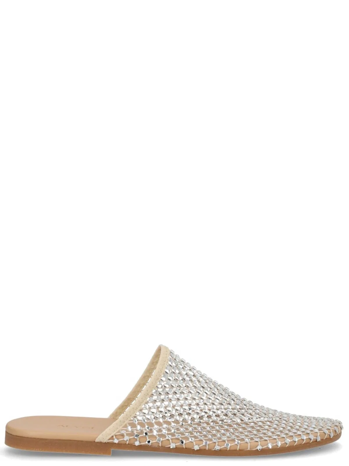 Mule Shoe With Rhinestones