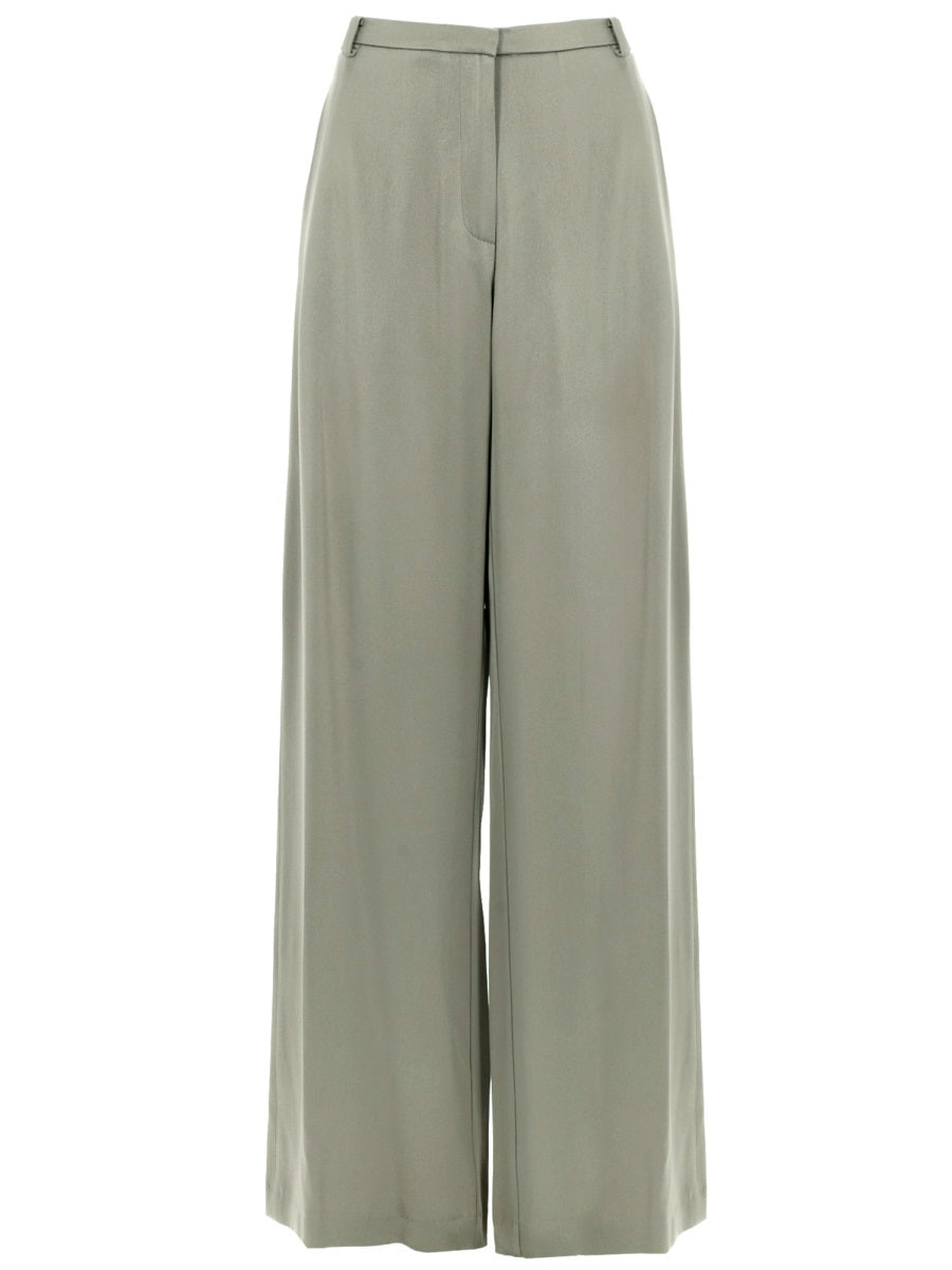 Pantalone Ampio In Raso