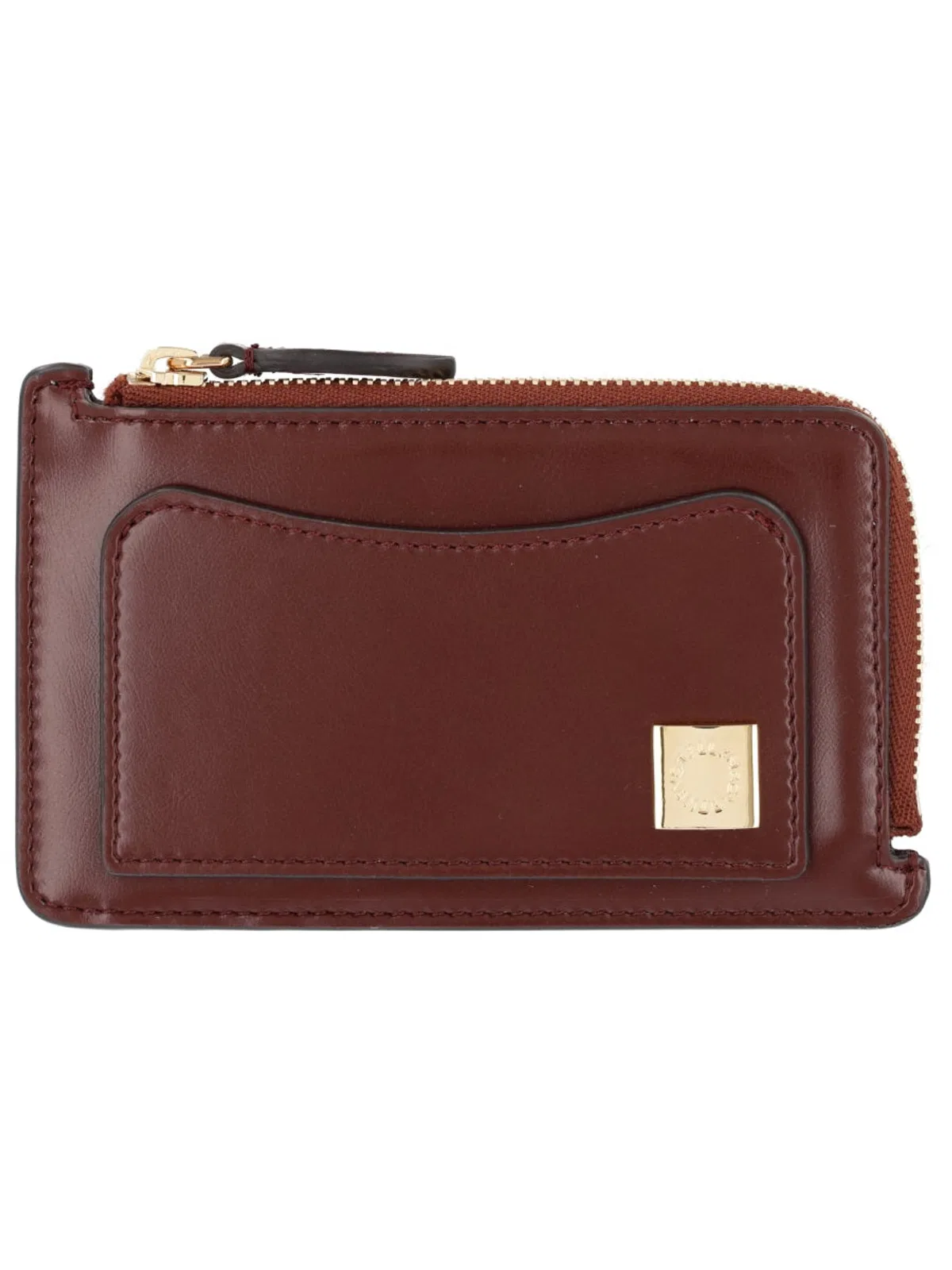 Stella Mccartney Card Case "ryder" In Burgundy