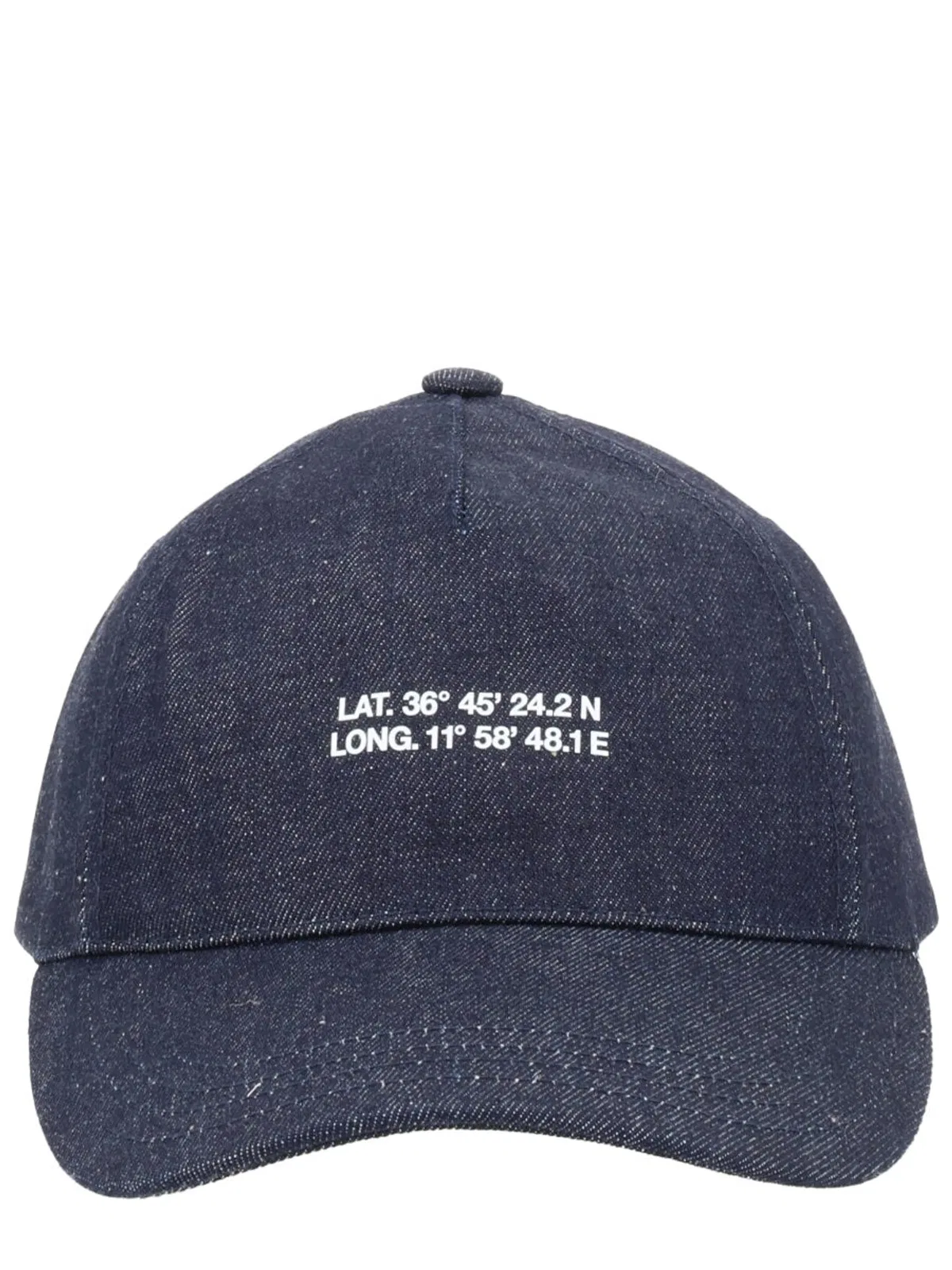 A.p.c. Black Cotton Hat In Blue
