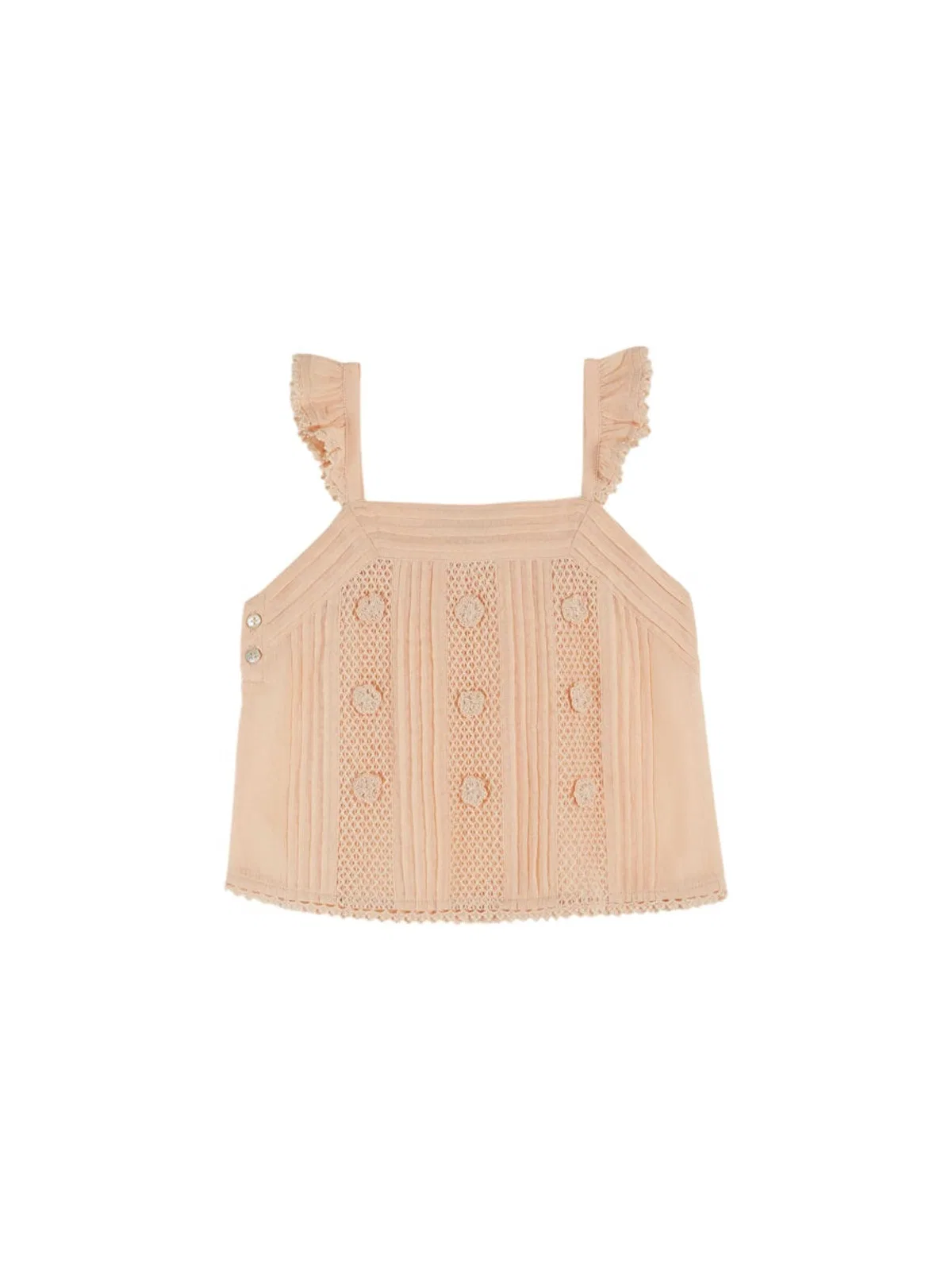 Emile & Ida Top Con Dettagli Crochet