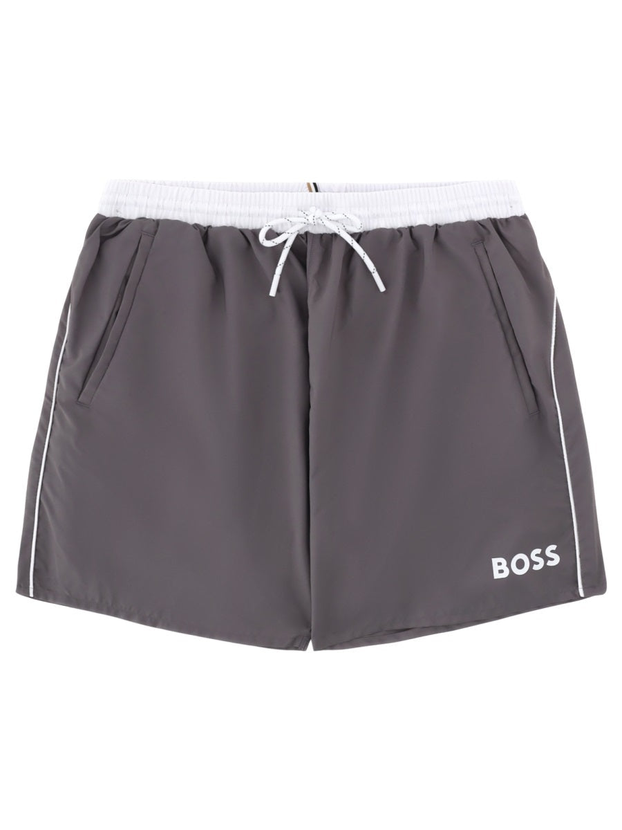 Swimsuit With Logo