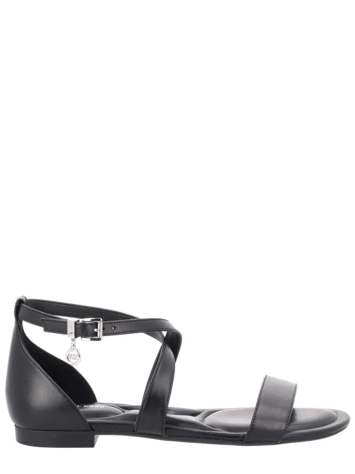 Black Cow Leather Sandals