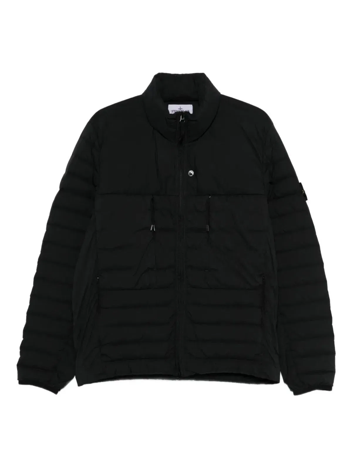 Black High Neck Down Jacket