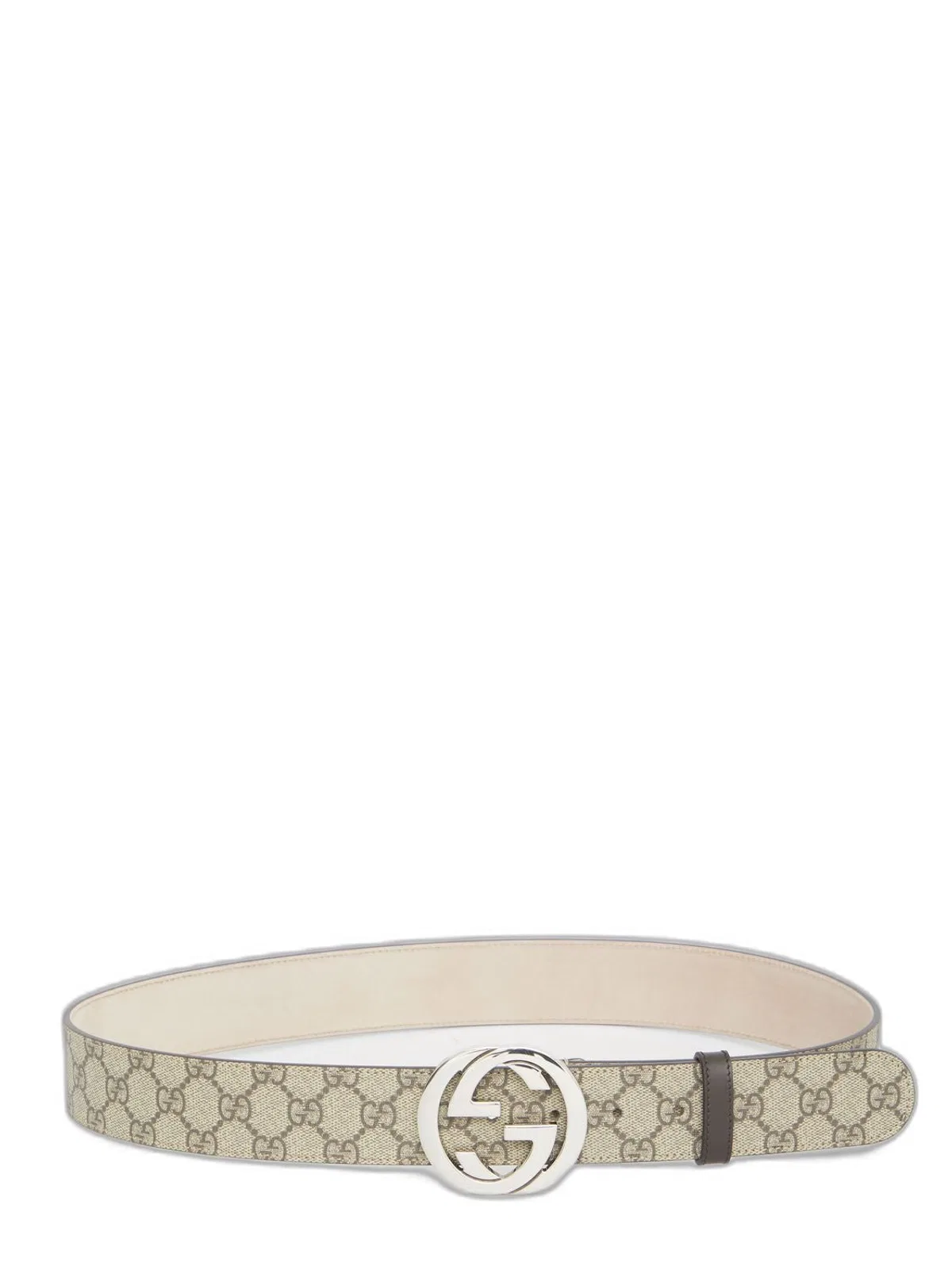 Gucci Gg Supreme Beige Belt