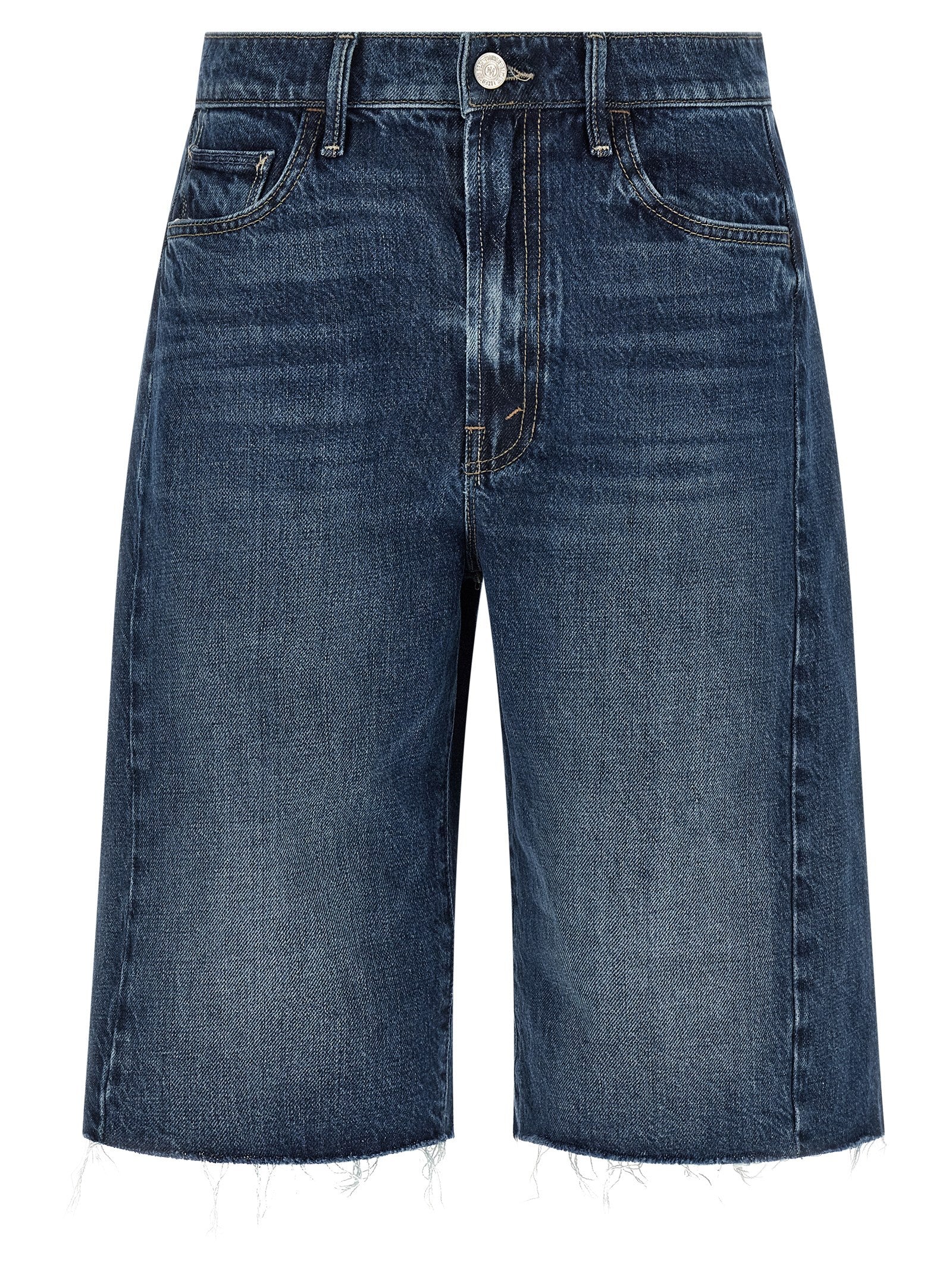 'The Half-Pipe Bermuda Fray' Bermuda Shorts