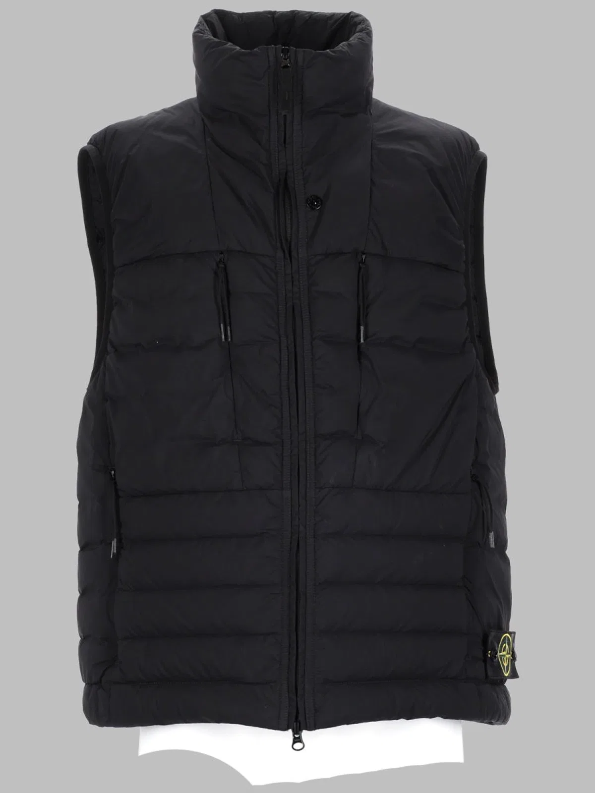Gilet In Piuma "Seamless Tunnel" In Nylon