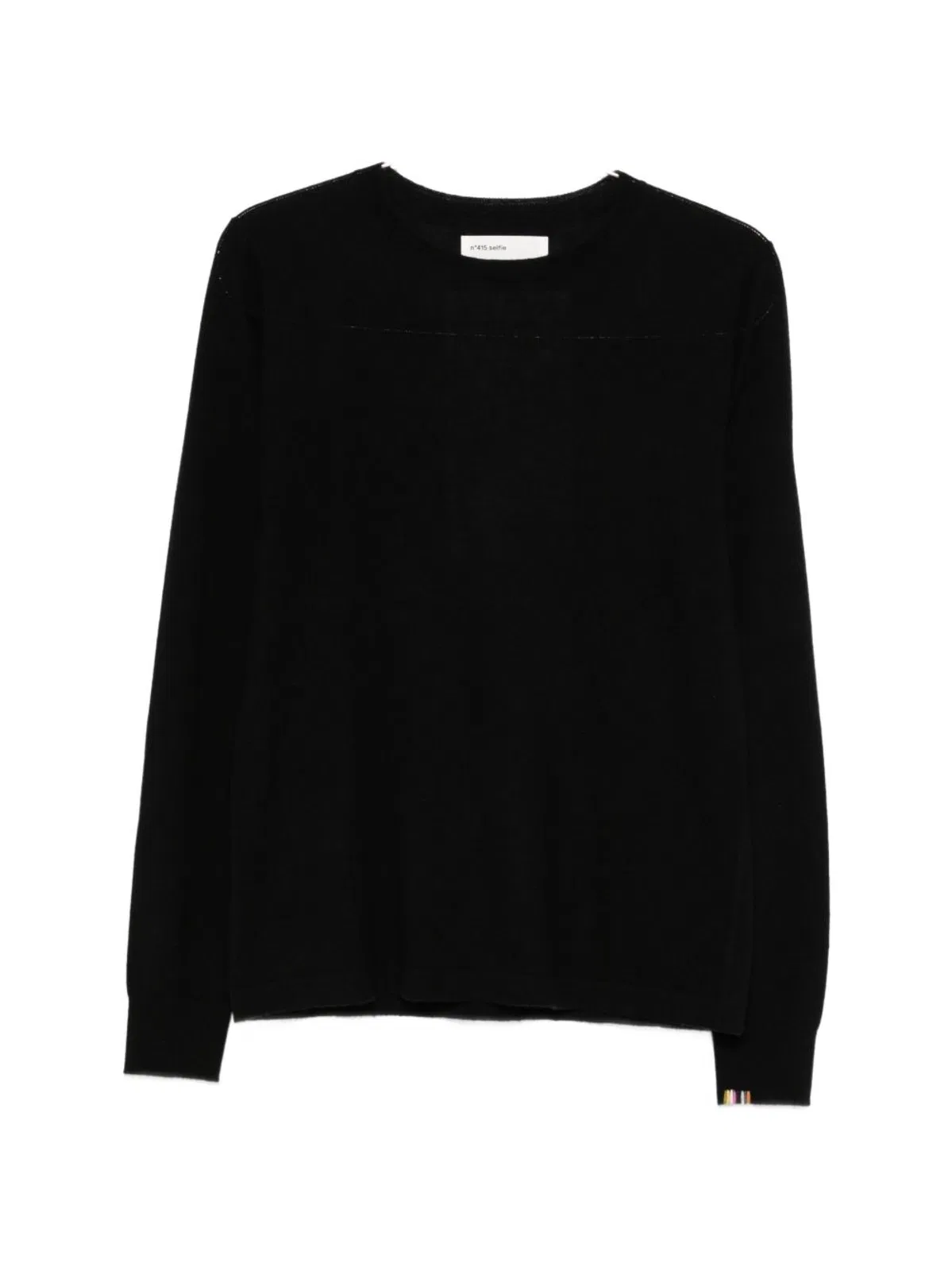 Ribbed Crew Neck Sweater
