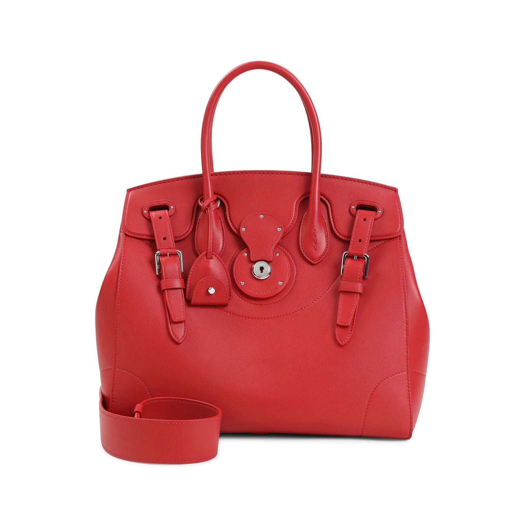 Red Ricky Leather Shoulder Bag