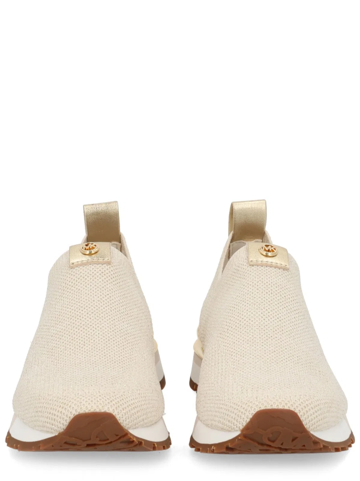 Gold Polyester Sneaker