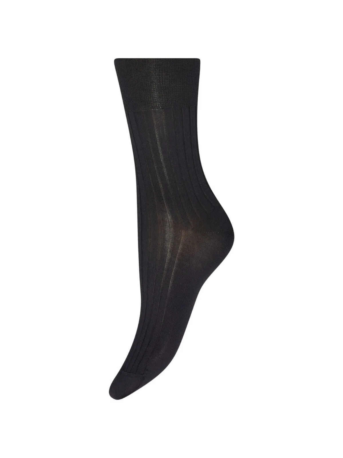 Black Cotton Polyamide Underwear