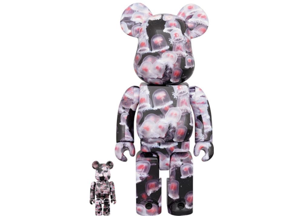 1000% Bearbrick Jellyfish Beni Kurage