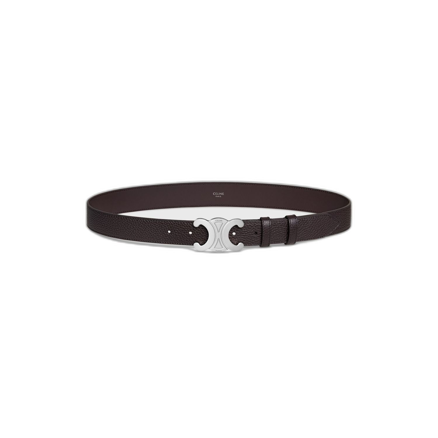 Espresso Brown Calf Leather Large 30 Mm Belt
