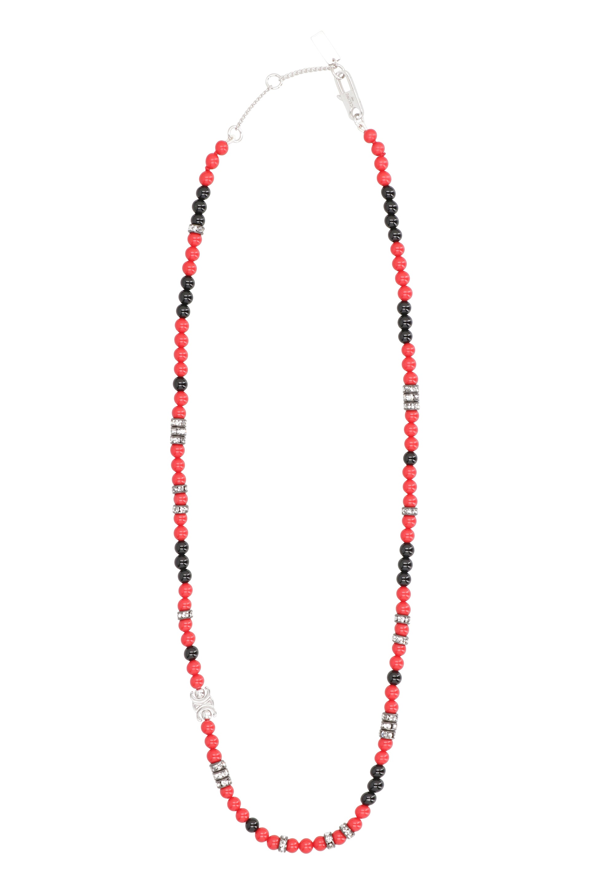 San Onofre Brass Necklace With Pearls
