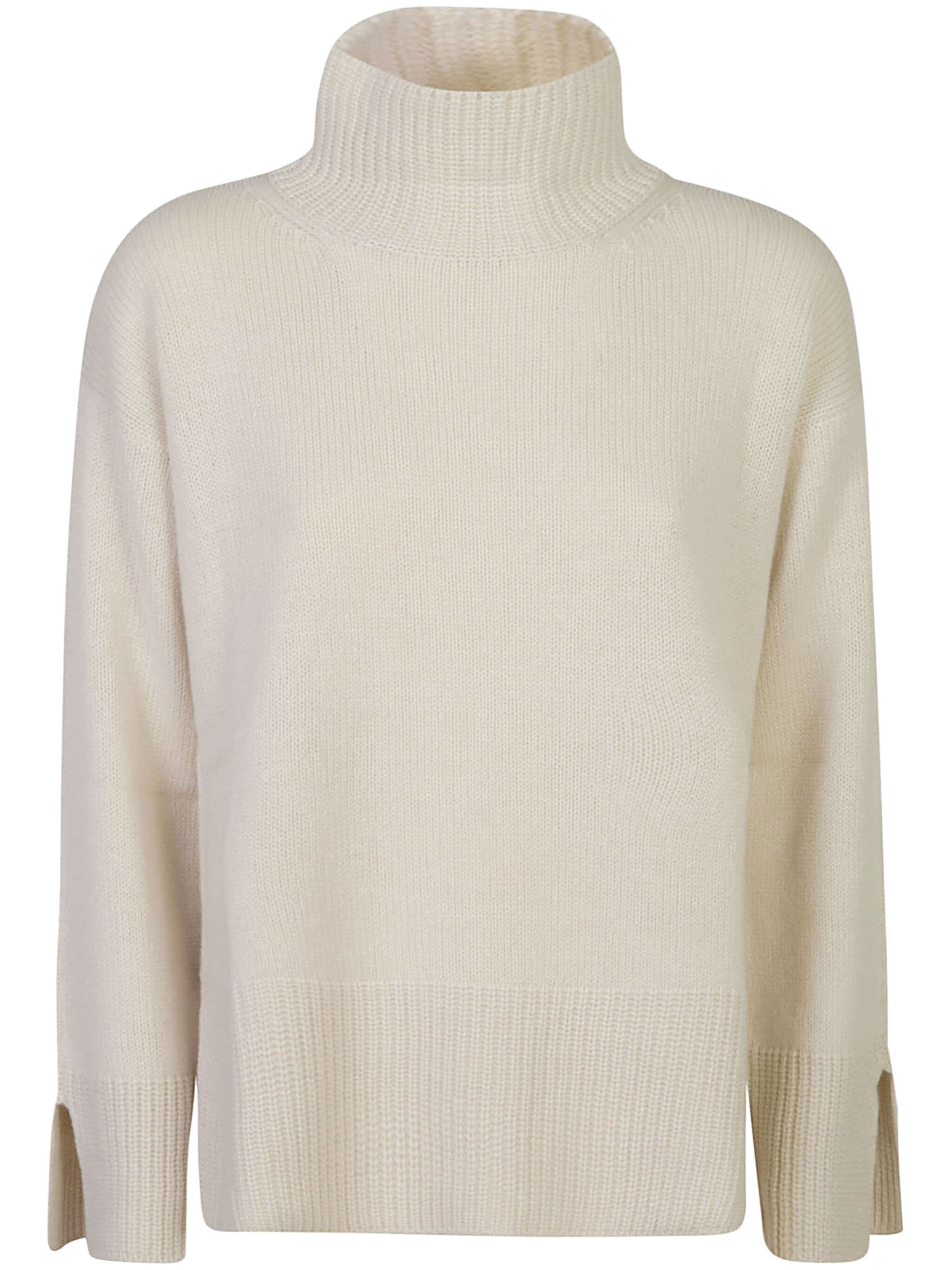 Women Nude Cashmere Sweater