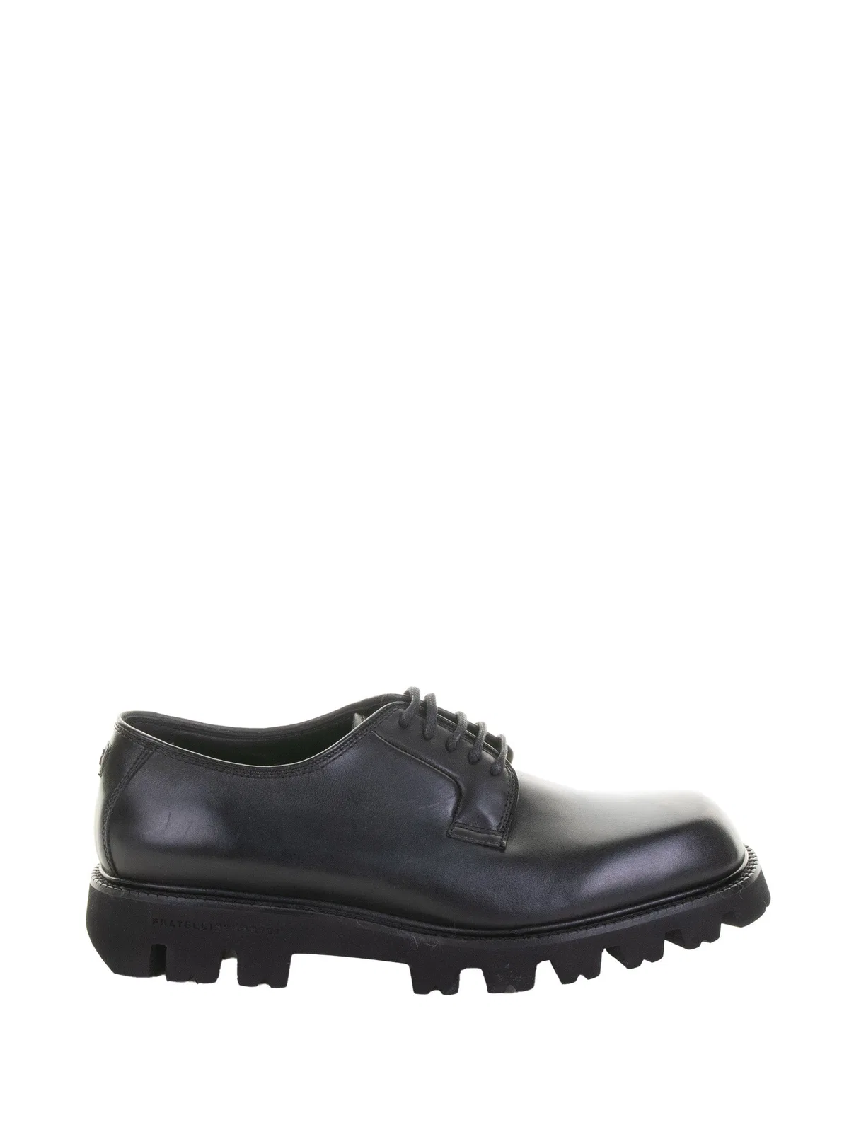 Black Leather Derby