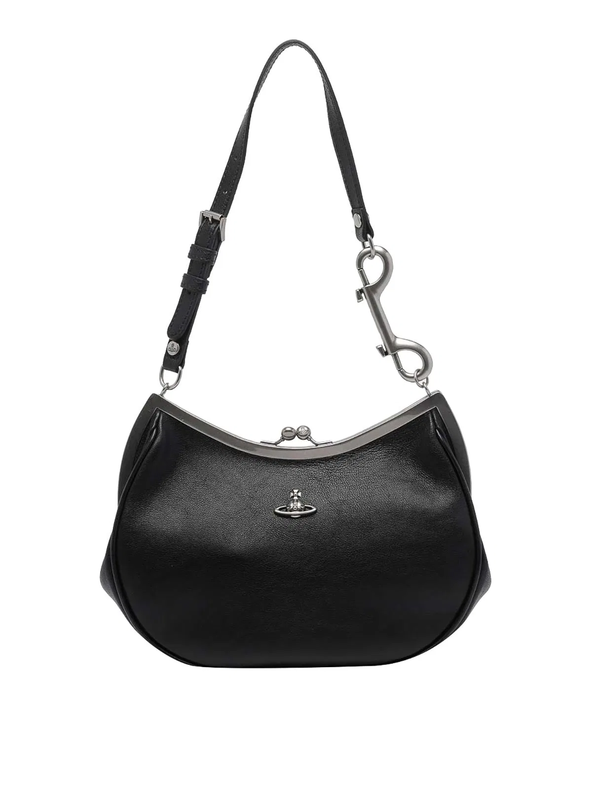 Vivienne Westwood Black Charm Frame Purse