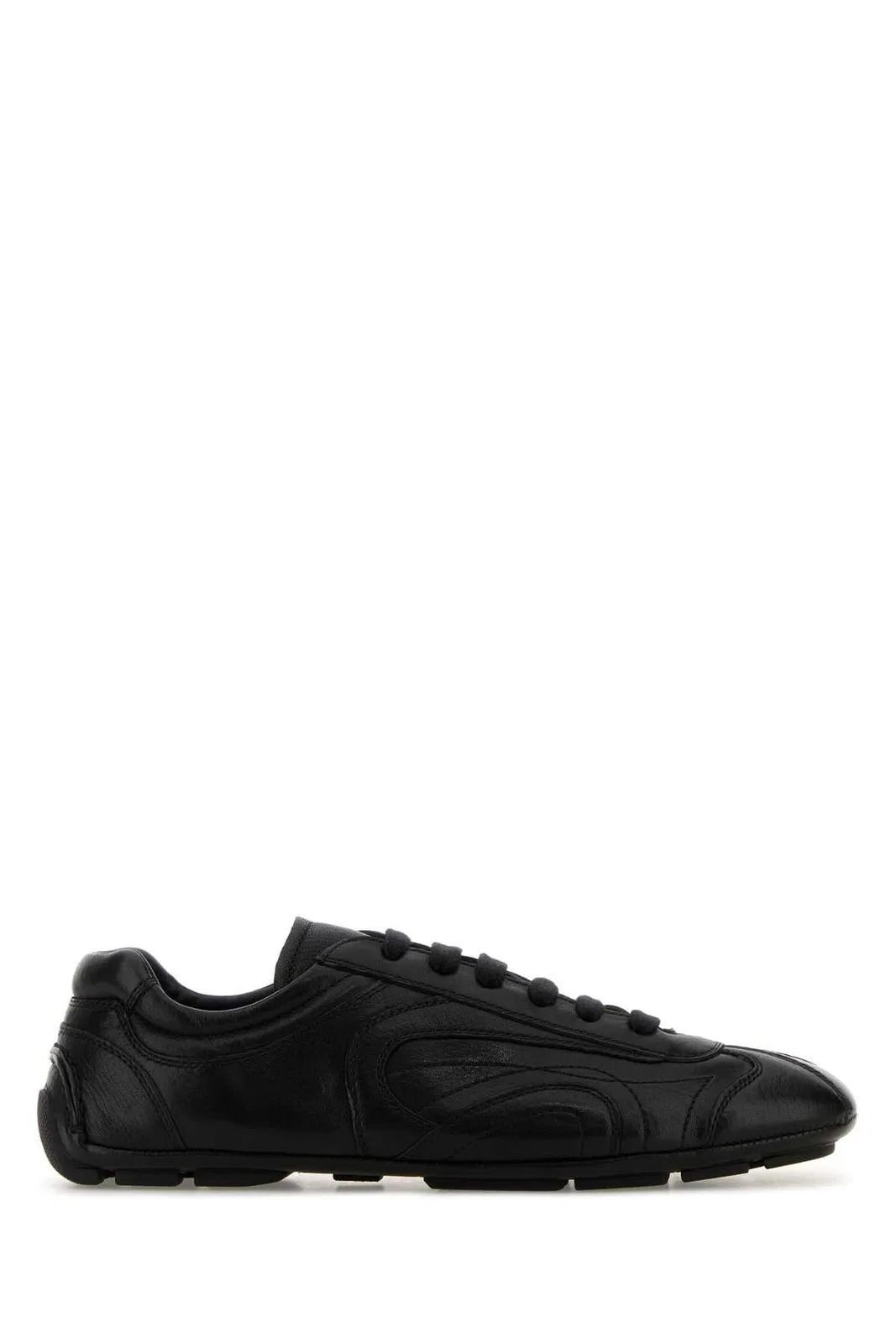 Prada Black Nappa Leather Montecarlo Re-Edition 2005 Sneakers