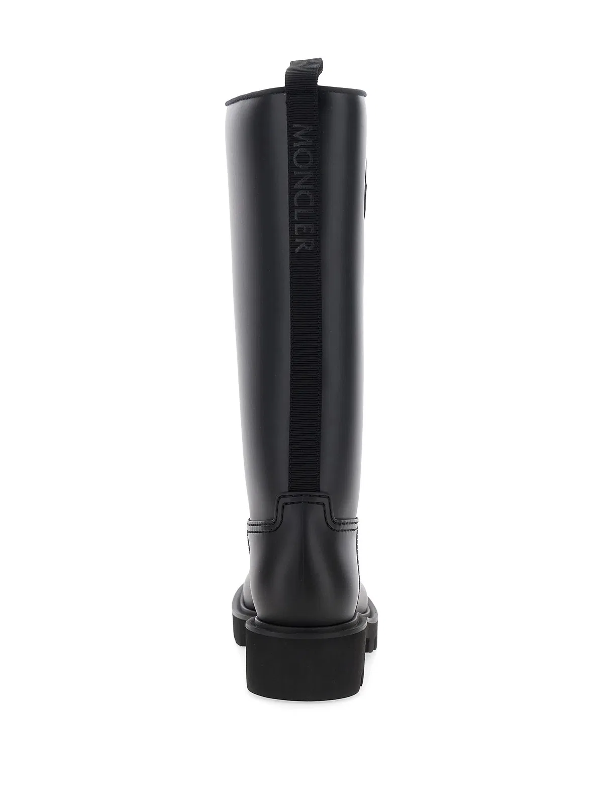 Moncler Kickstream Drawstring-fastening Rain Boots In Blue