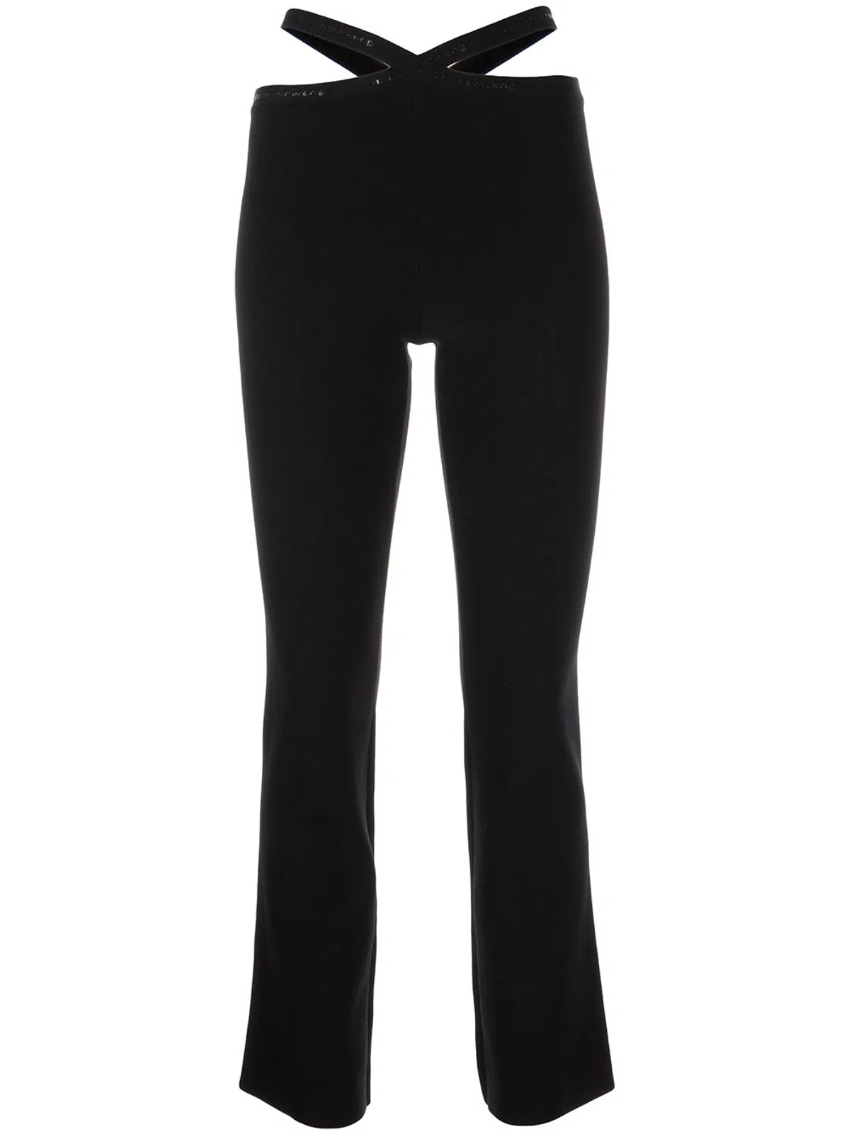 Cross Leggings With Logo