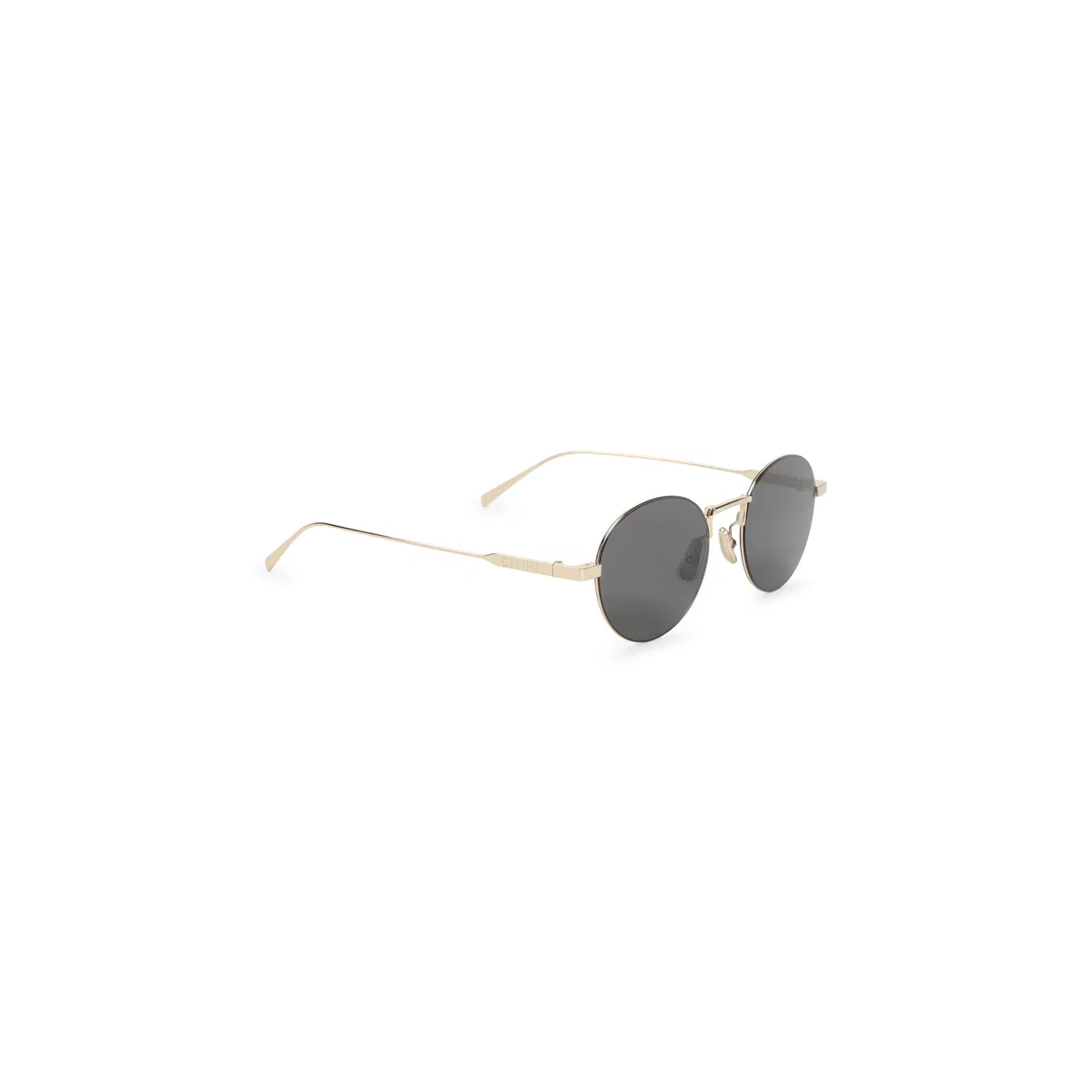 Light Gold Smoke Metal Frame 28 Sunglasses