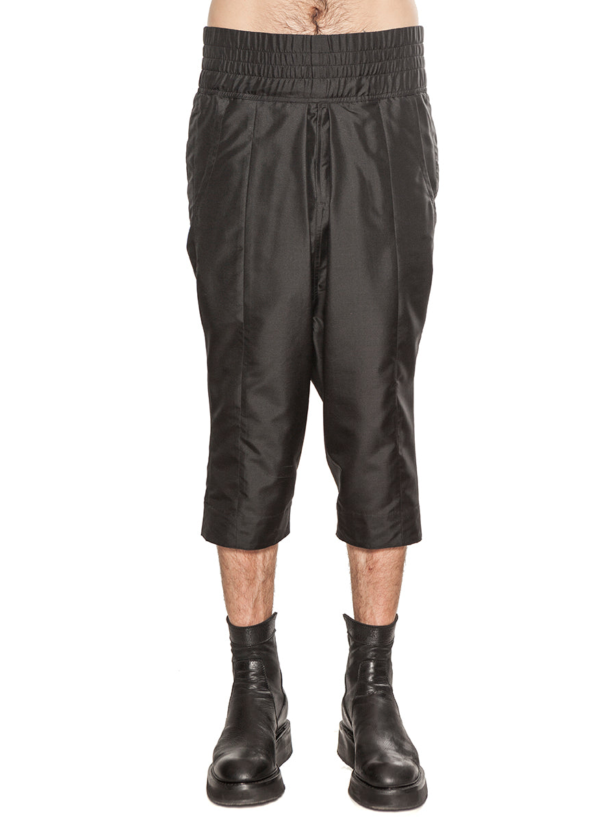 Tailored Silk And Wool Trousers