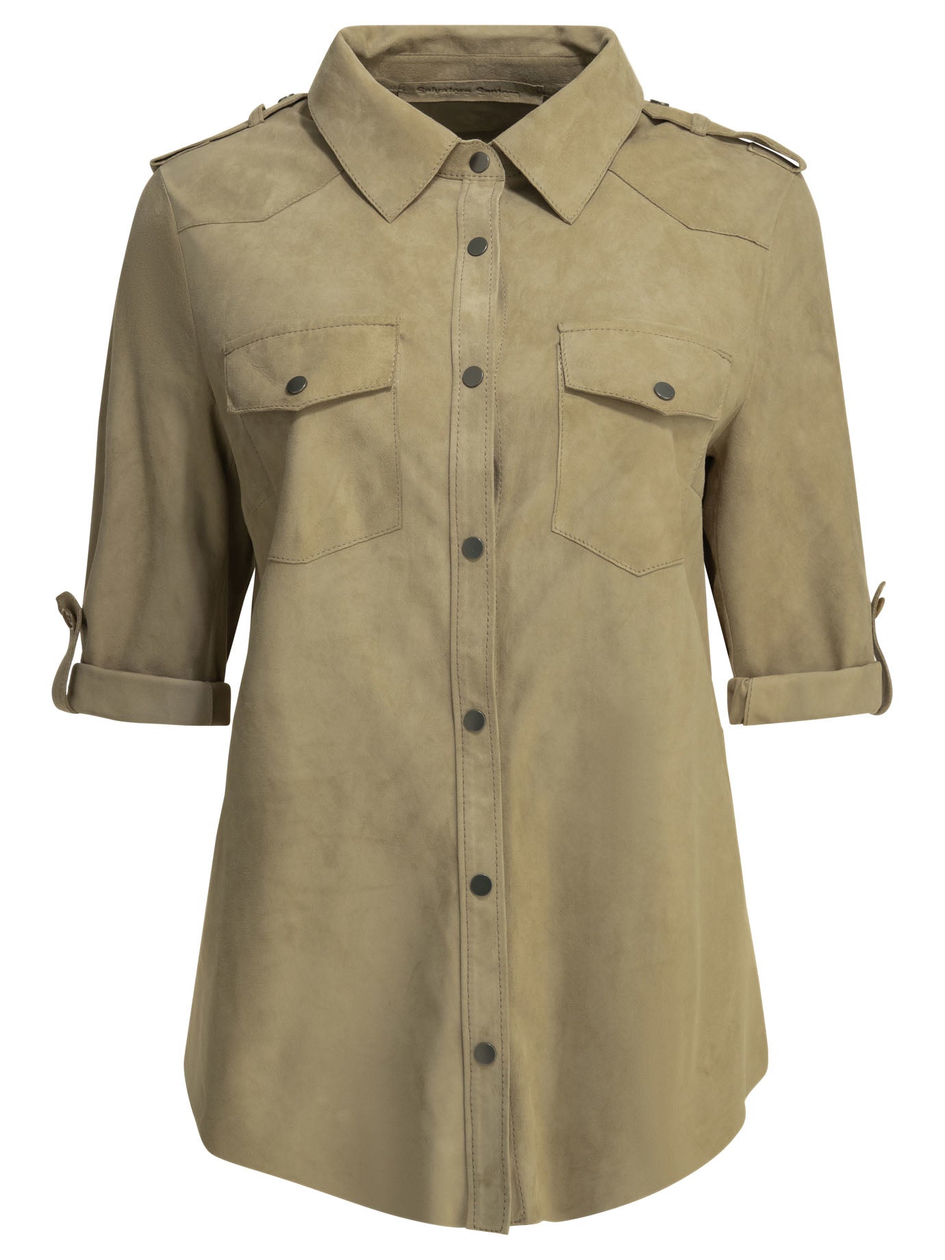 Casual Suede Shirt