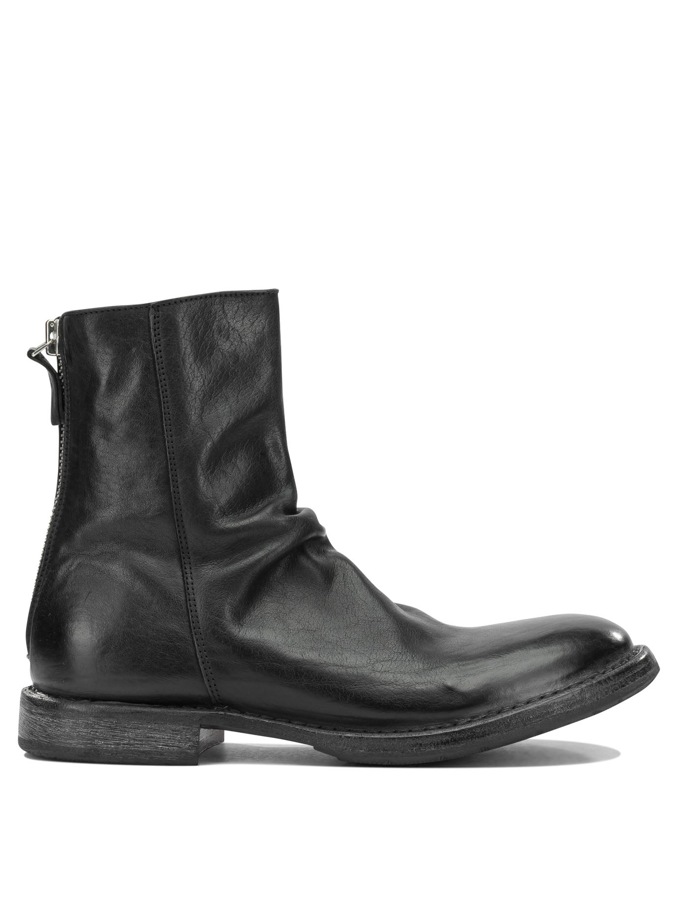 "Minsk" Ankle Boots With Zipper