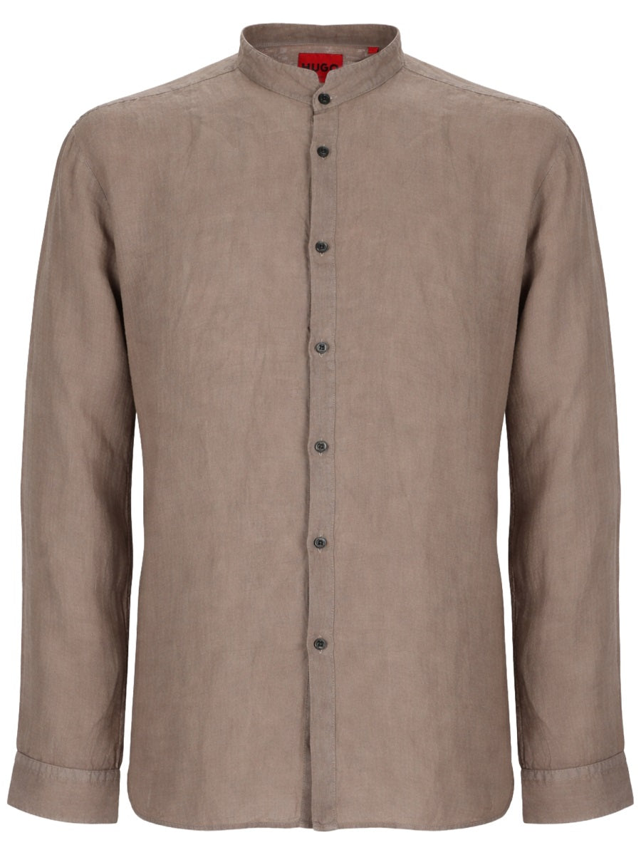 Brown Linen Shirt