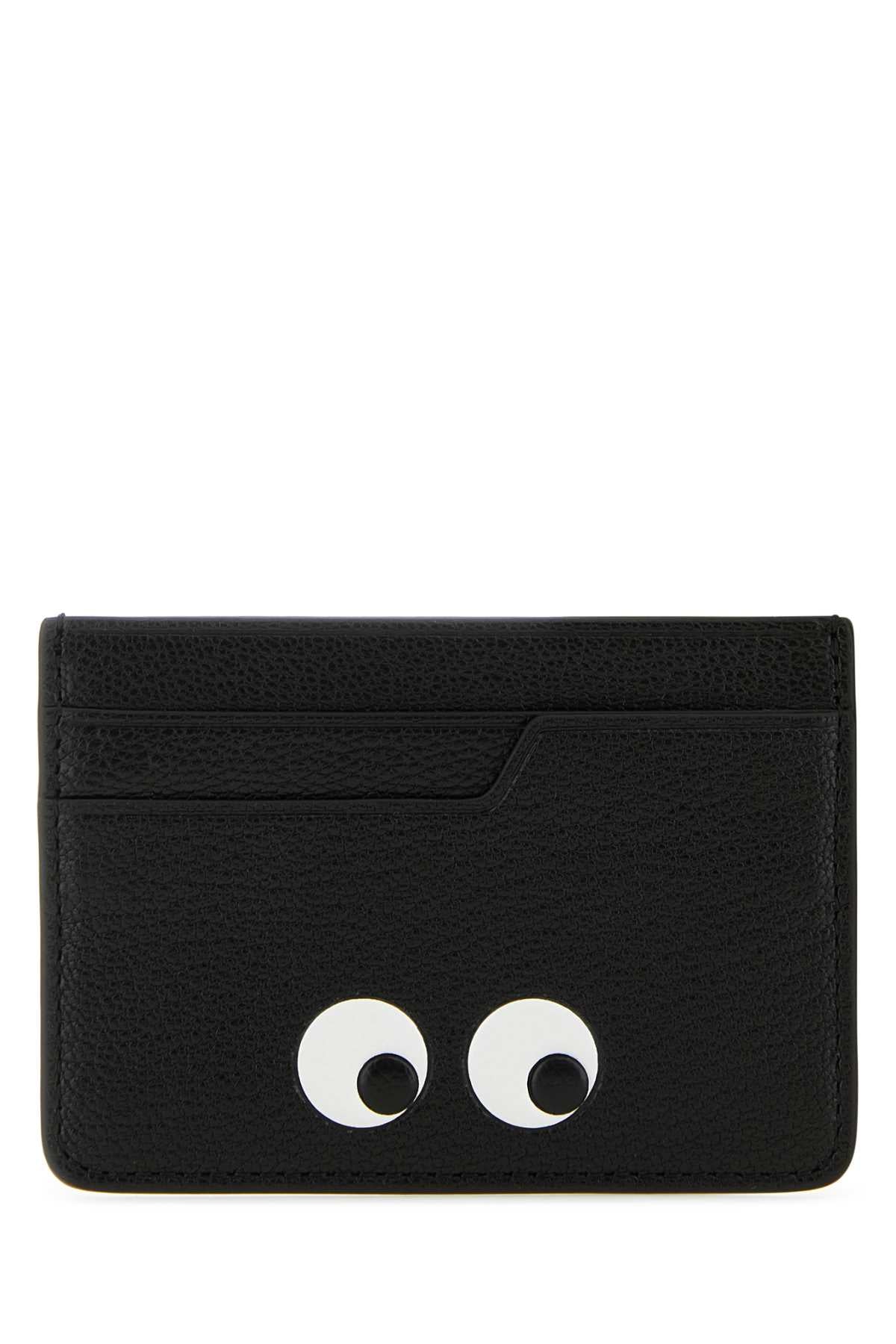 Black Leather Card Holder