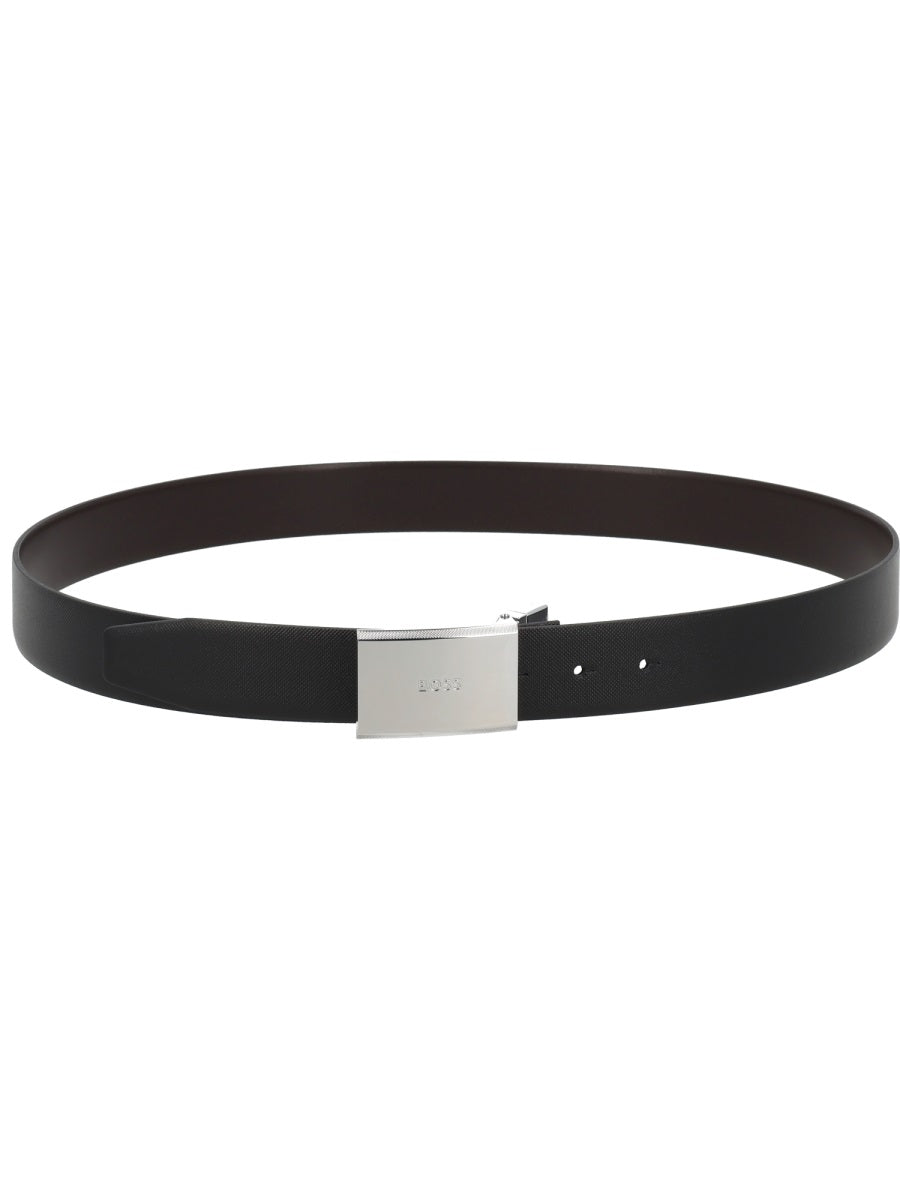 Black Leather Belt