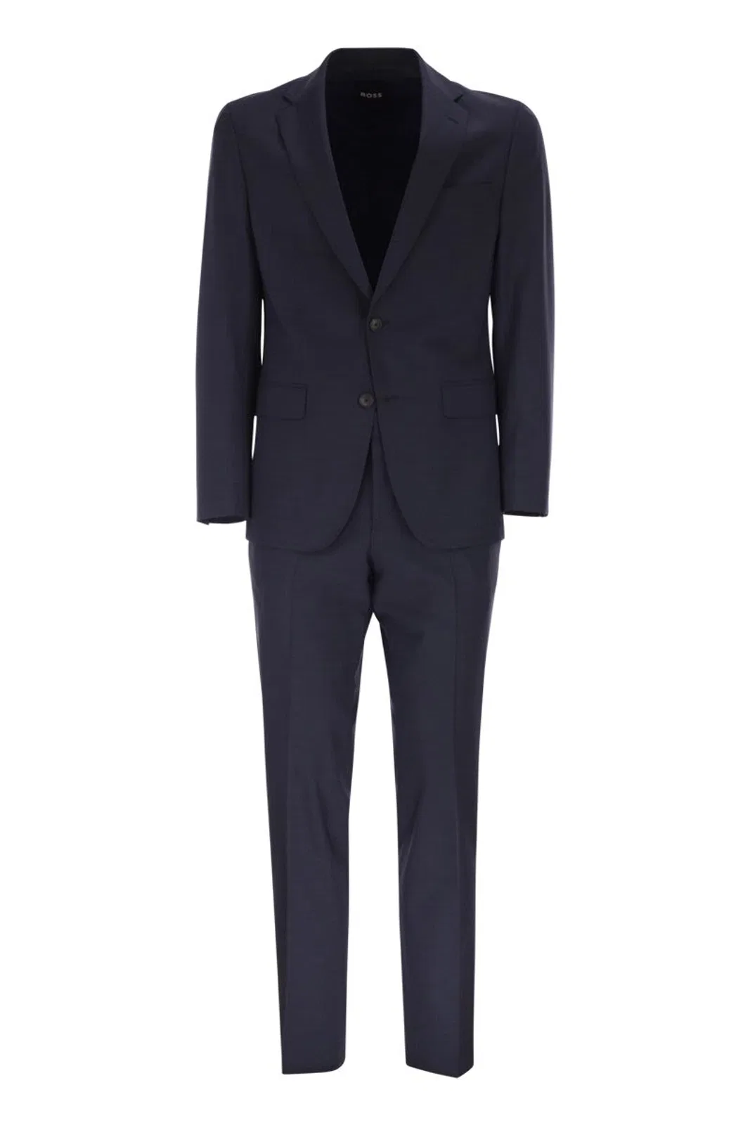 Stretch Virgin Wool Blend Suit