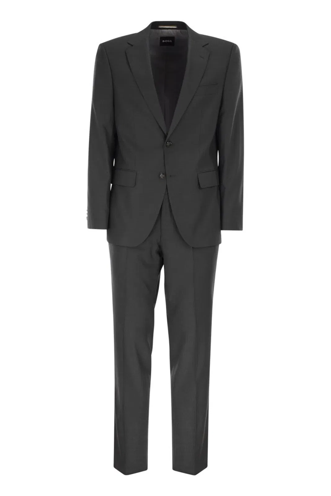 Stretch Virgin Wool Blend Suit