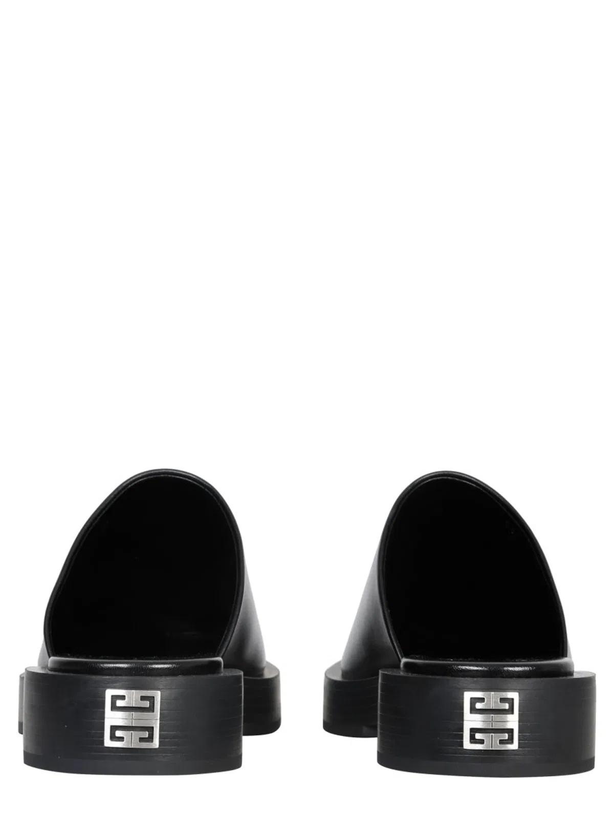 Givenchy Squared Loafers In Black