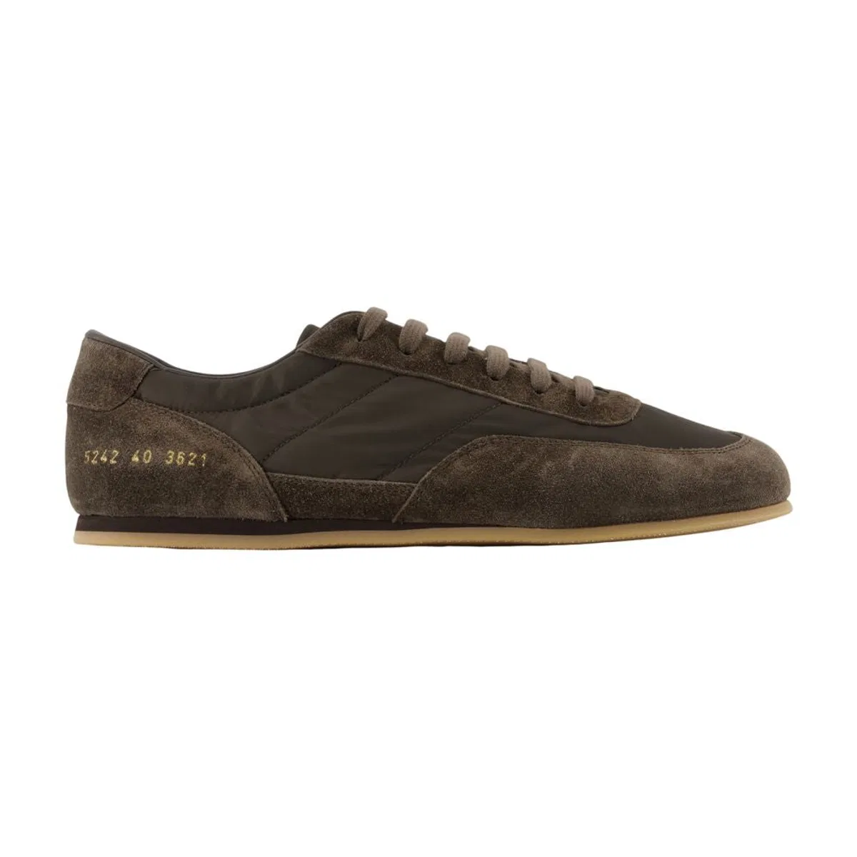 Minimal Slip Sneakers - - Leather - Brown