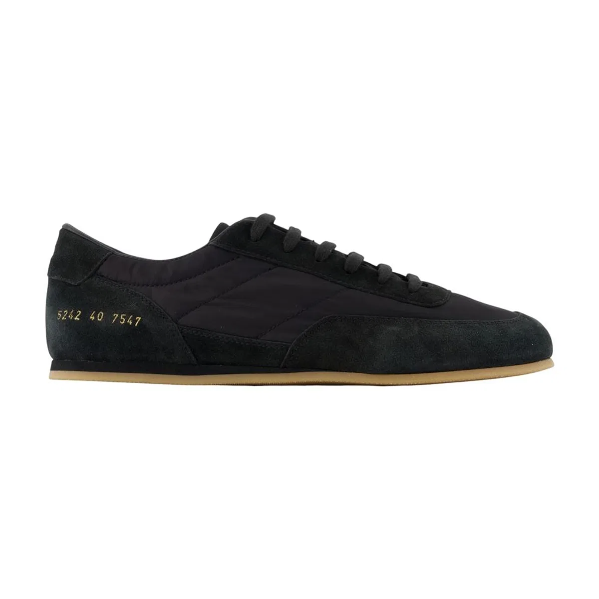 Minimal Slip Sneakers - - Leather - Black