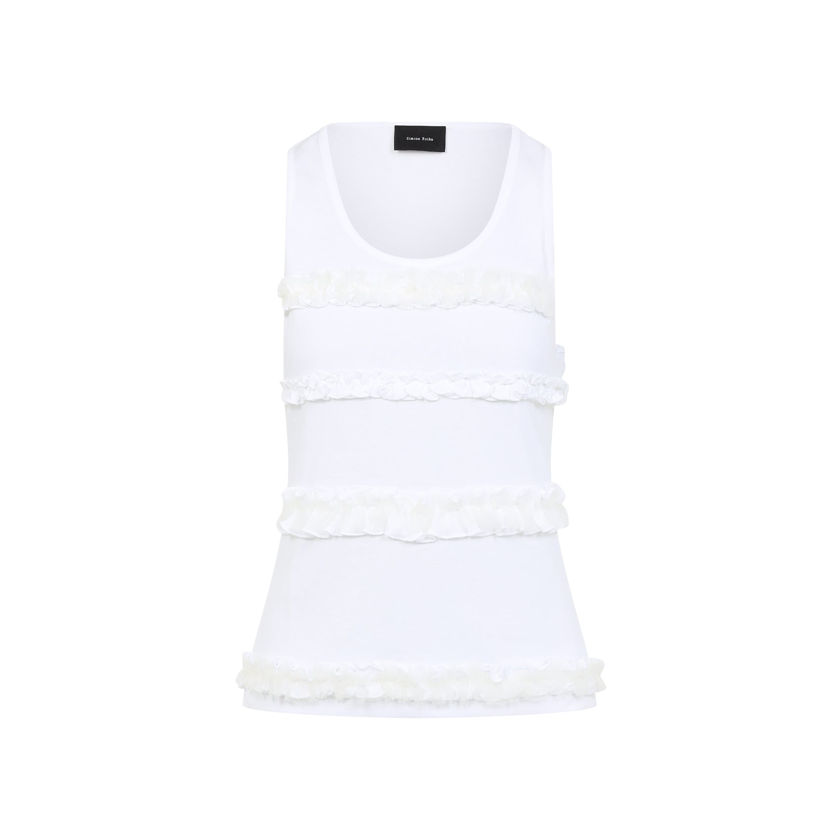 Fitted Ruffle Frill T