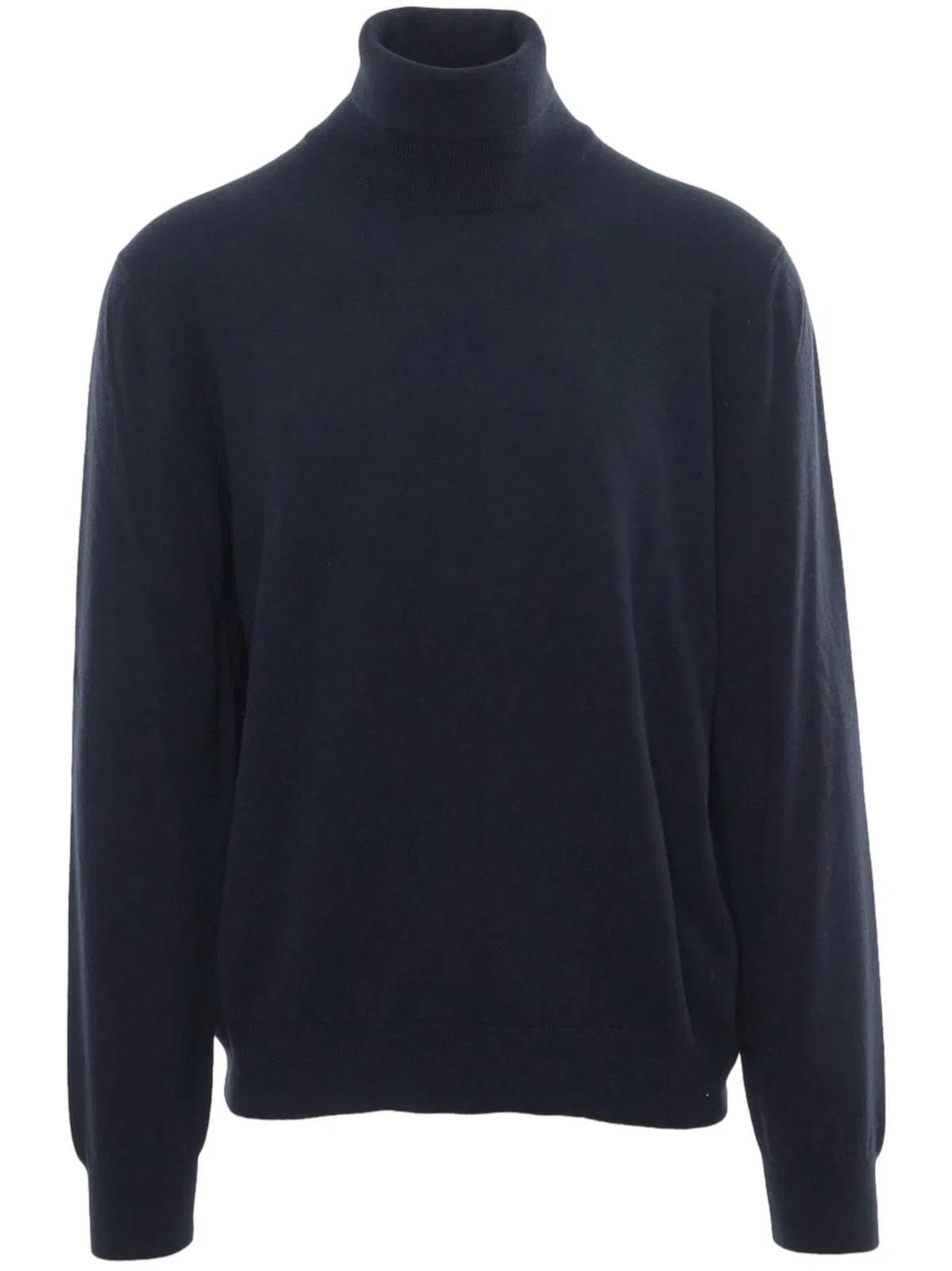 Blue Wool Cyclist Sweater