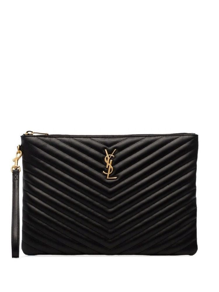 Cassandre Matelassé Quilted Tablet Pouch