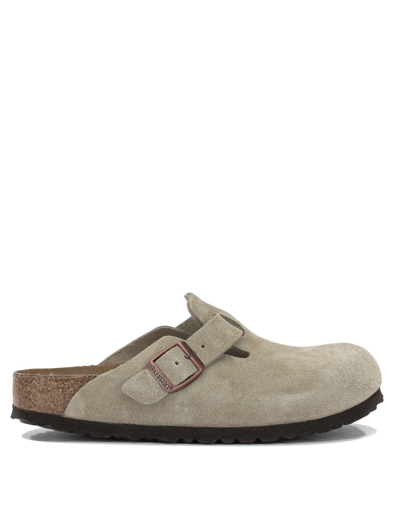 Beige Suede Eva Loafers